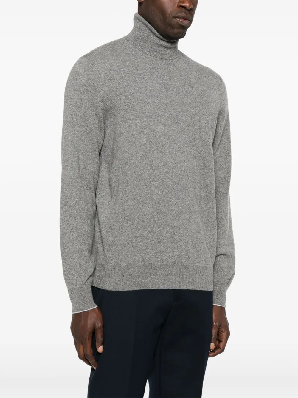 Cashmere Turtle-Neck Sweater - 3