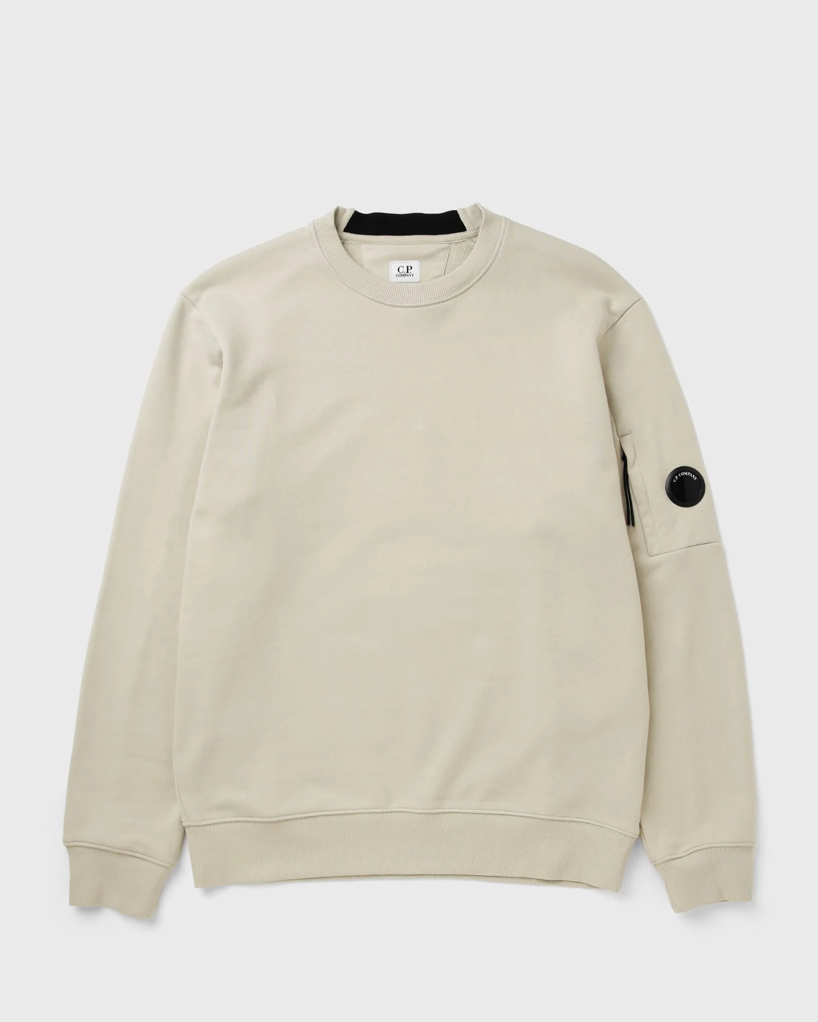 DIAGONAL RAISED FLEECE CREWNECK LENS SWEATSHIRT - 1