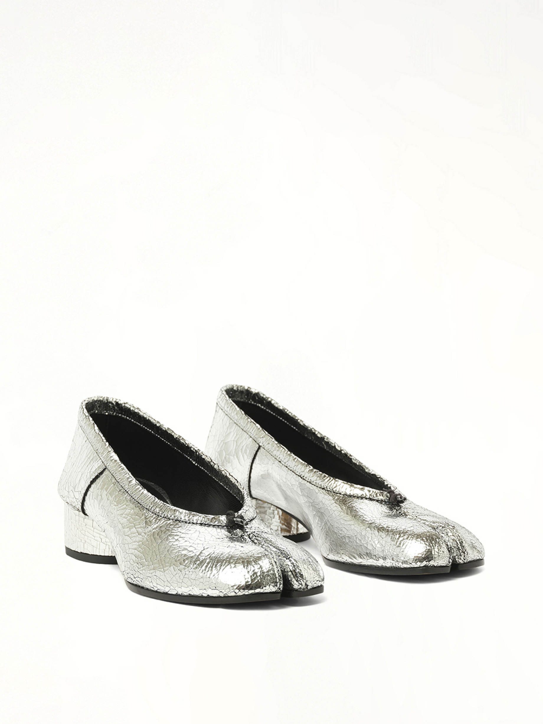 New Tabi Ballerina H30 in Silver - 2