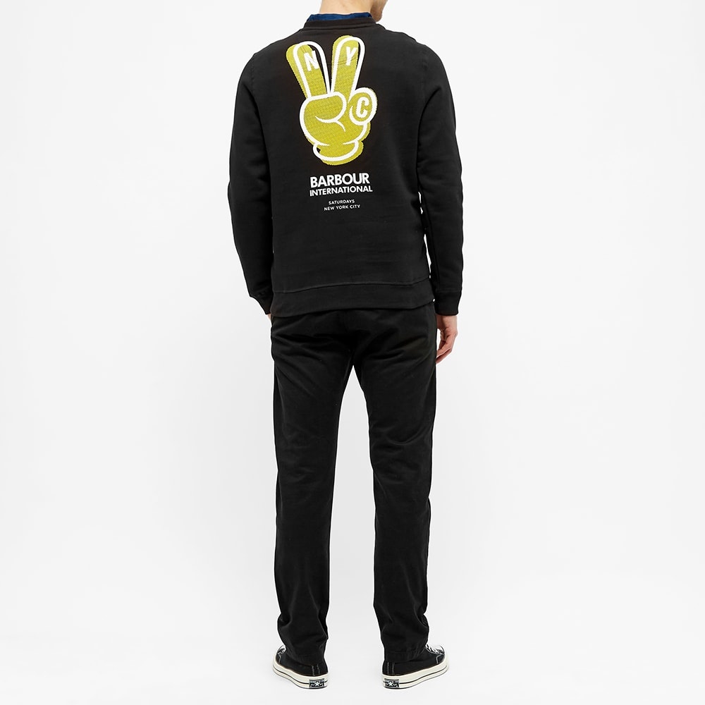 Barbour x Saturdays NYC Saturdays Peace Sweat - 6