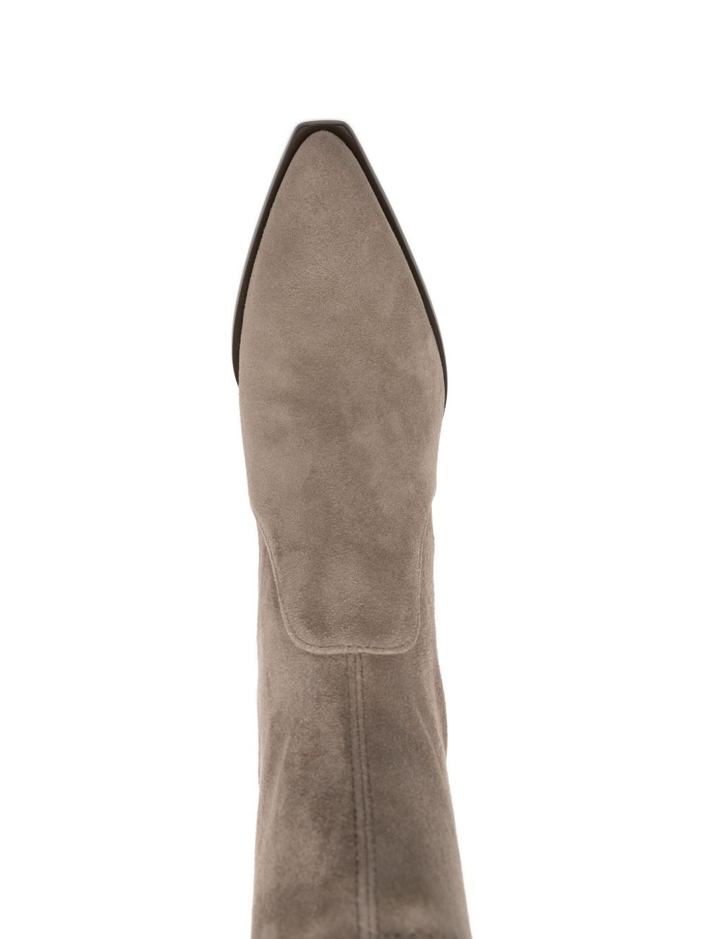 80mm pointed-toe sock boots - 4