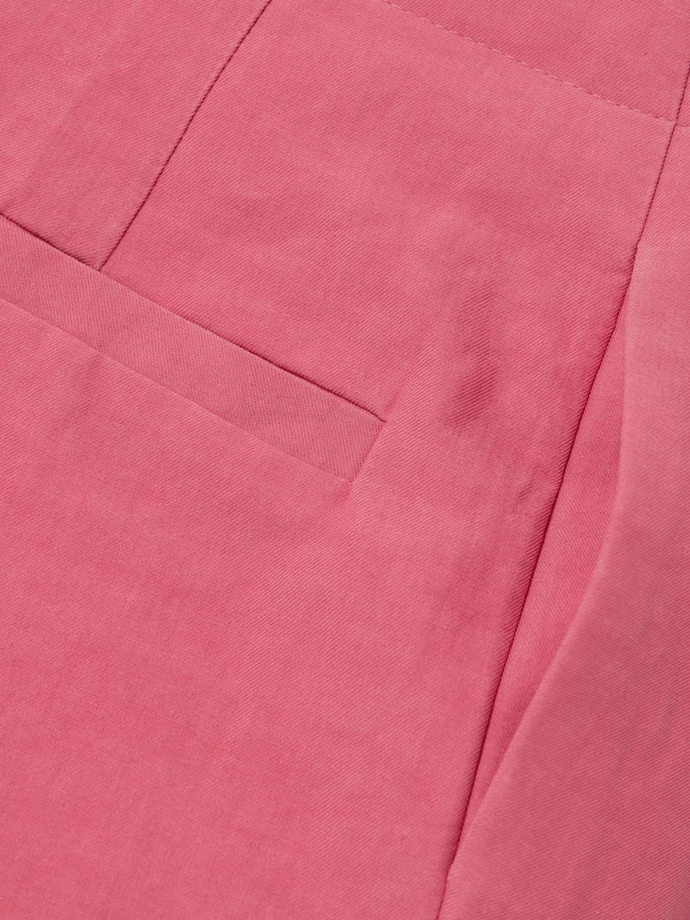 Santu cropped pleated linen-blend wide-leg pants - 4