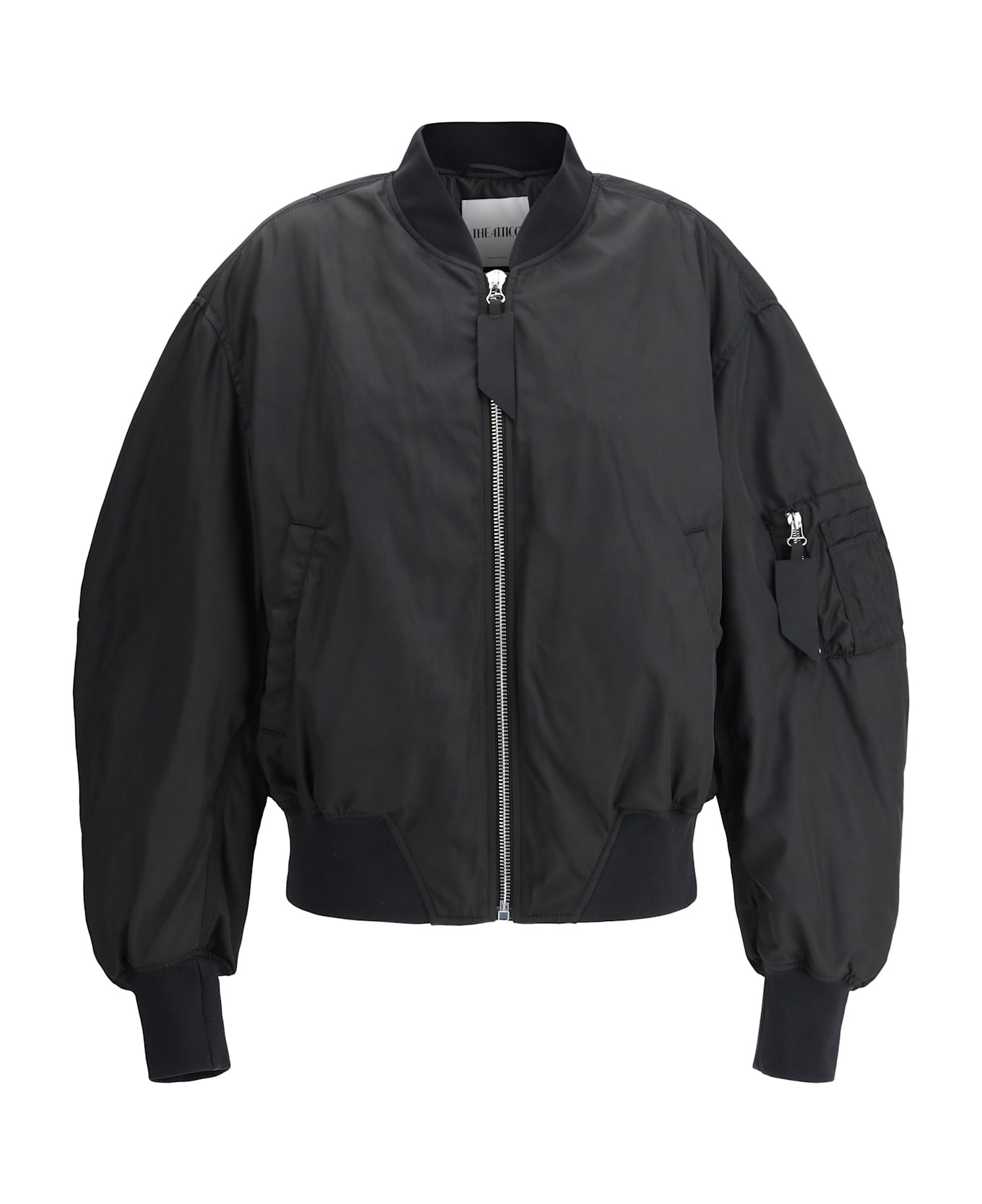 Nylon Bomber Jacket - 1