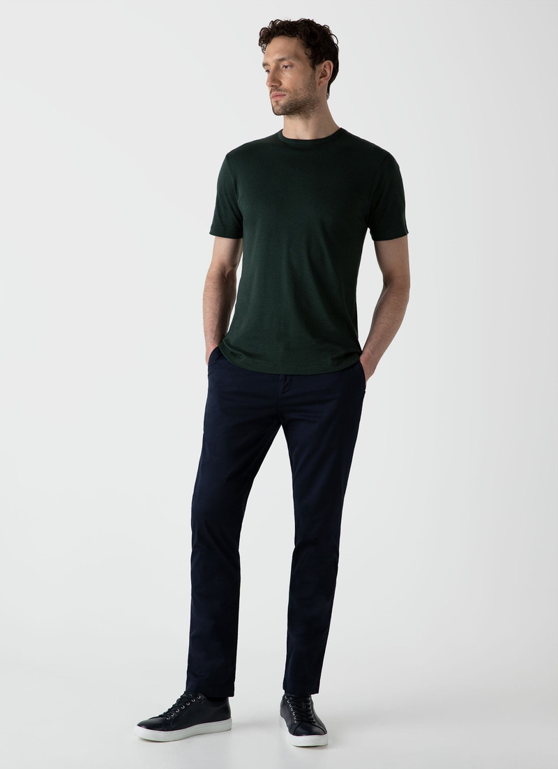 Sunspel Sea Island Cotton T‑shirt outlook