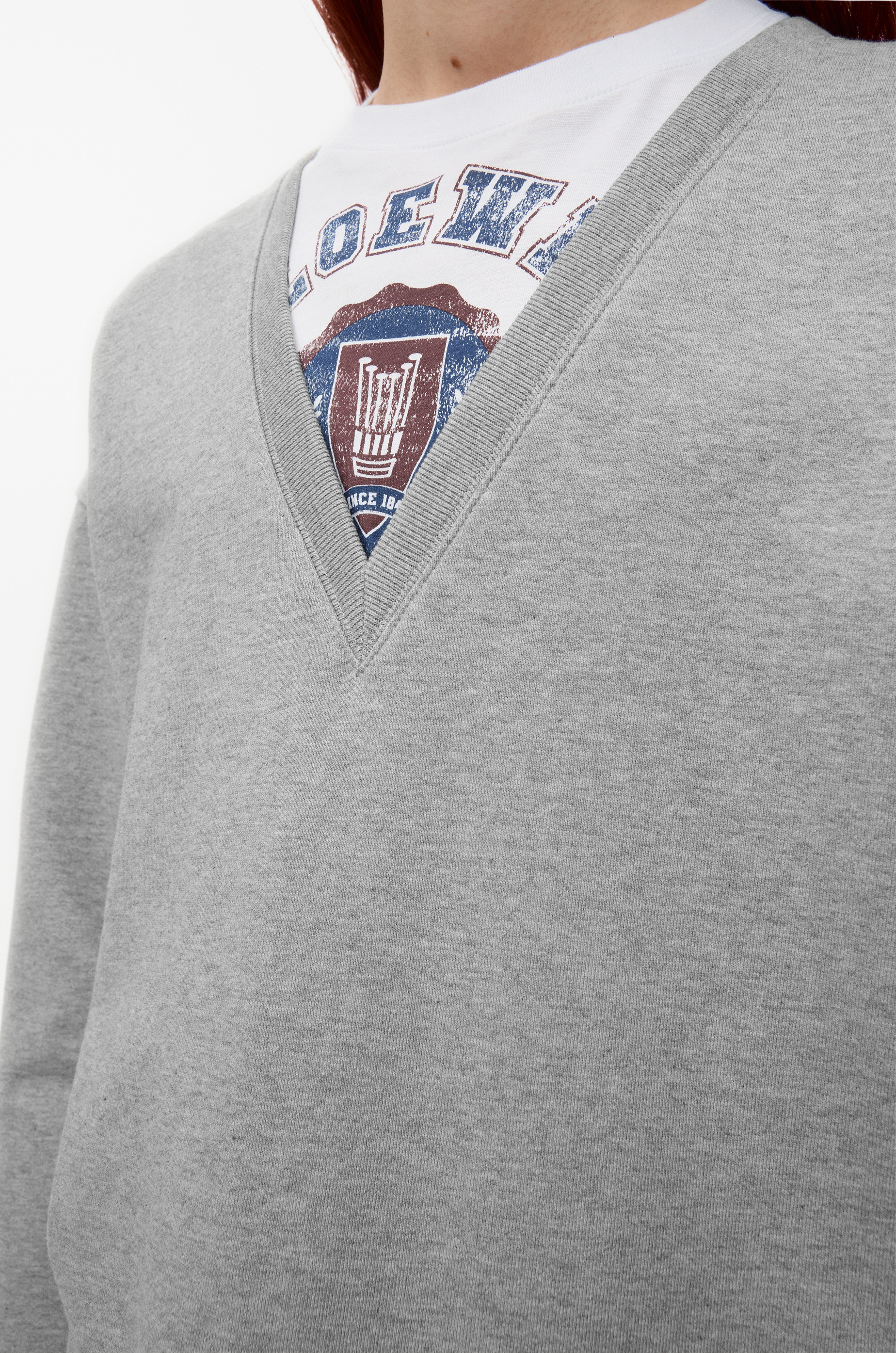 Sweatshirt in cotton - 5