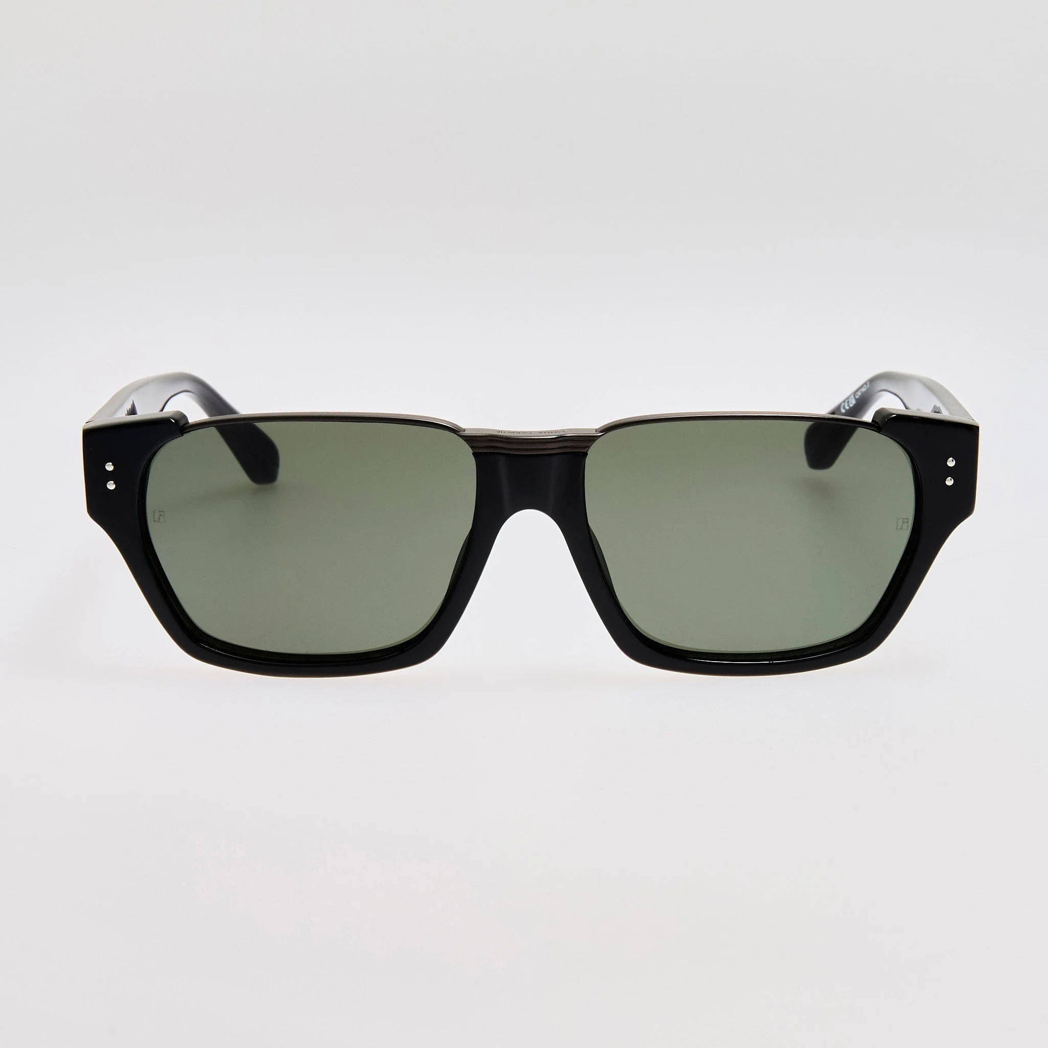 Marcel Sunglasses in Black Matt Nickel - 1