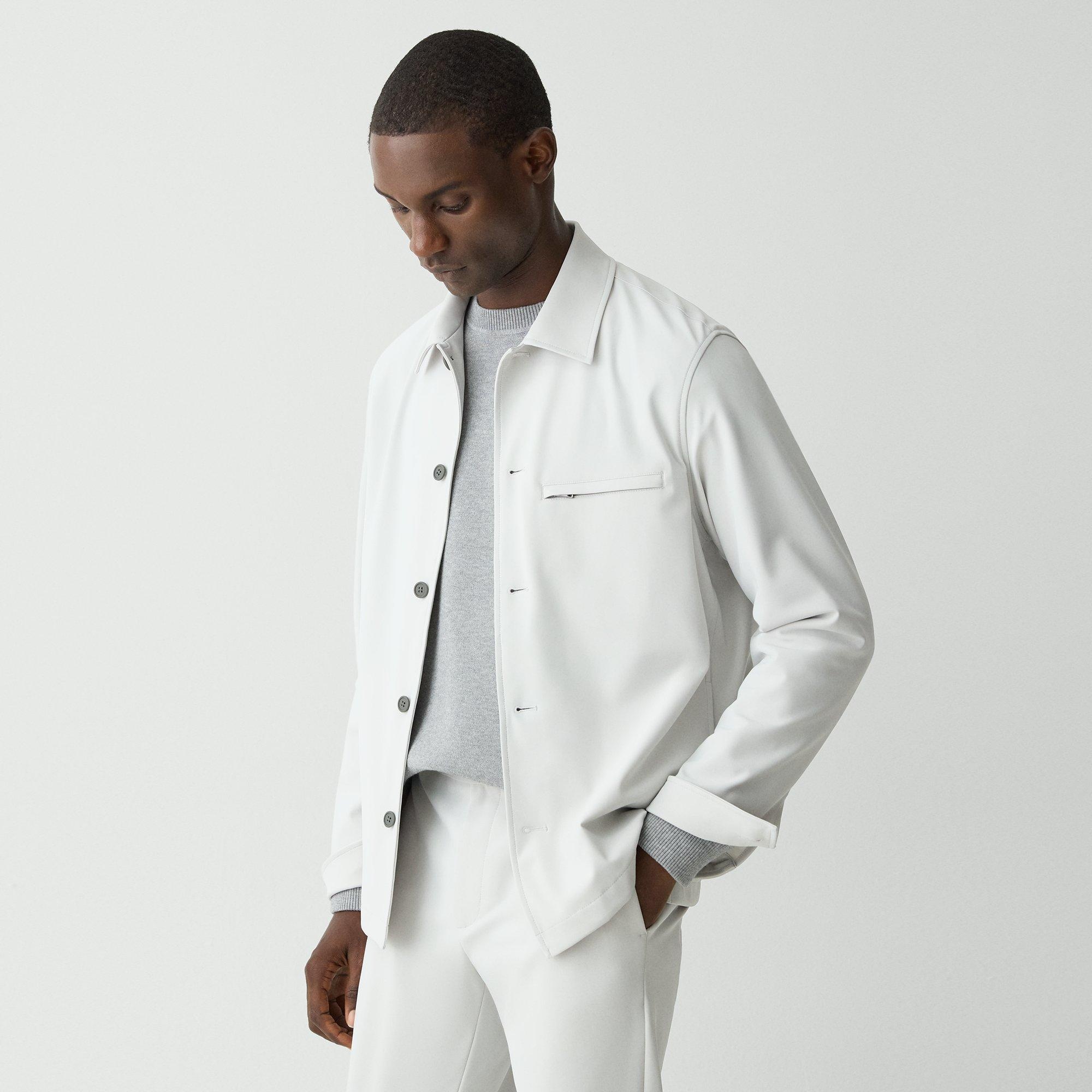 Overshirt in Precision Ponte - 3