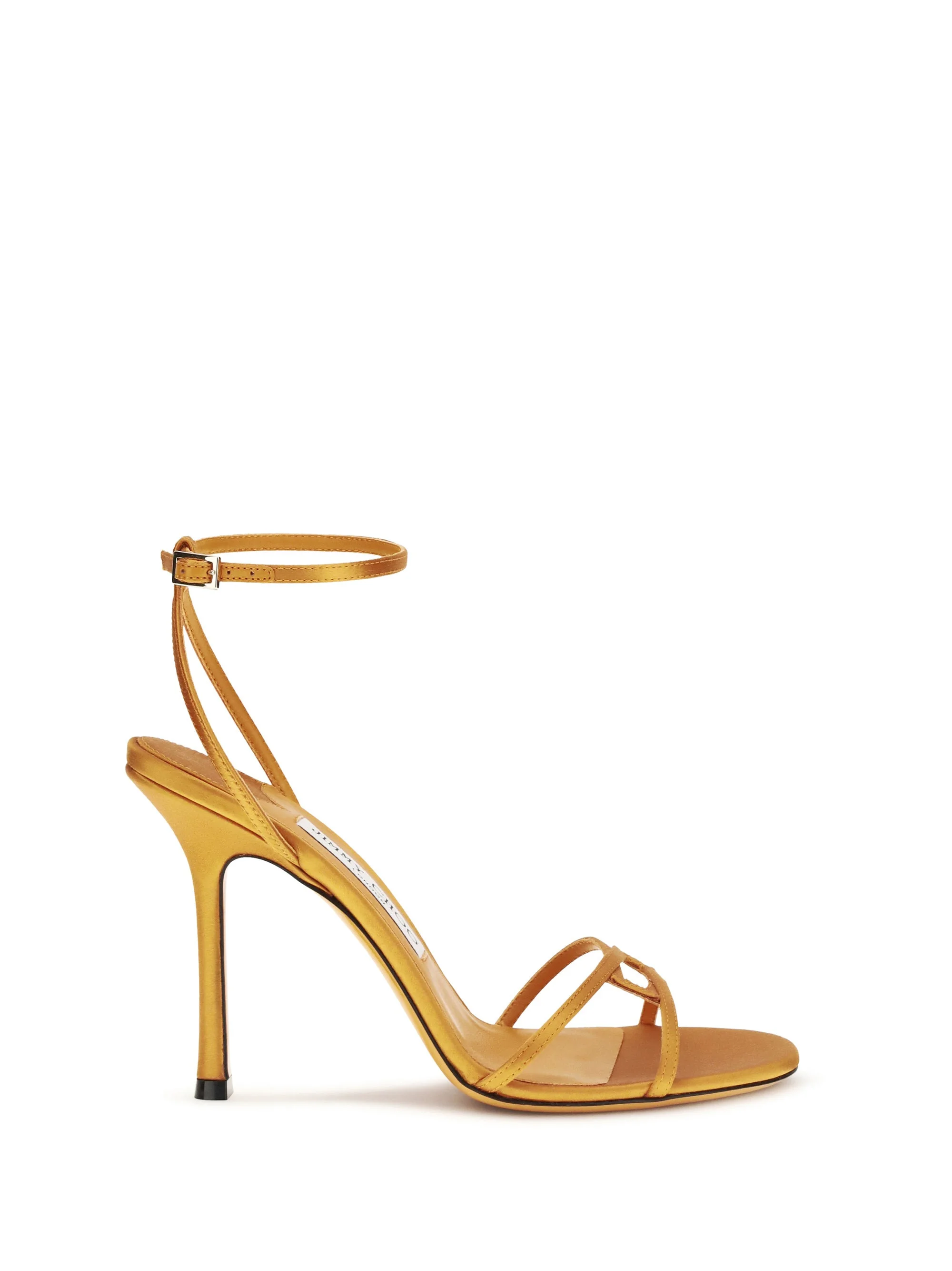 Jimmy Choo Leo Sandals In Satin - 1
