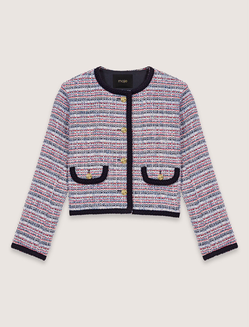 Short tweed jacket 1