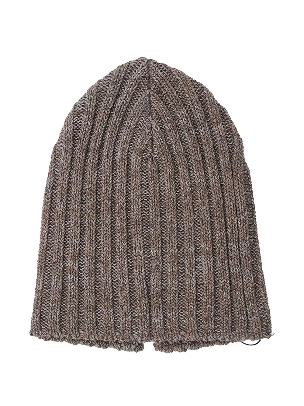 ribbed-knit beanie hat - 1