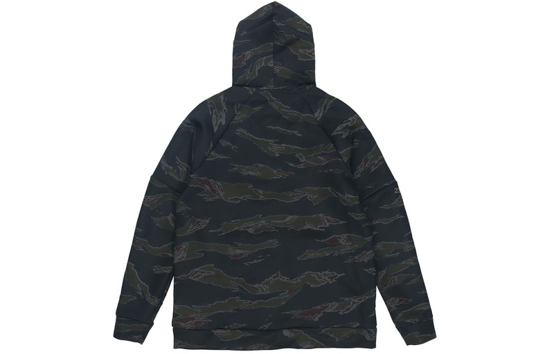 Jordan Air Jordan Men s Space Cotton Warm Sports Casual Hooded Jacket Black AH6162-010 outlook