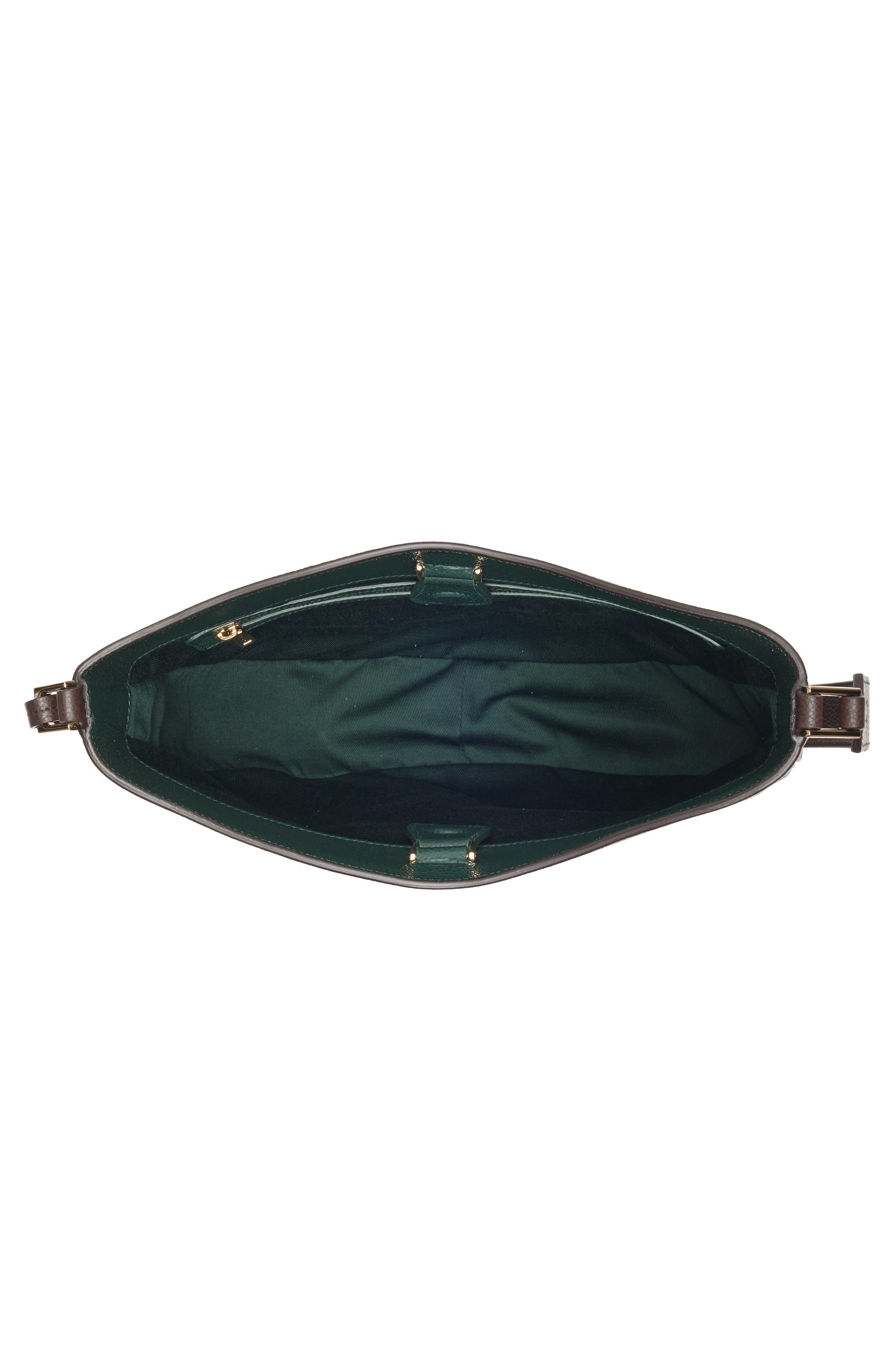 FERRAGAMO Medium Smile Leather Hobo Bag in Testa Di Moro/Moss at Nordstrom - 5