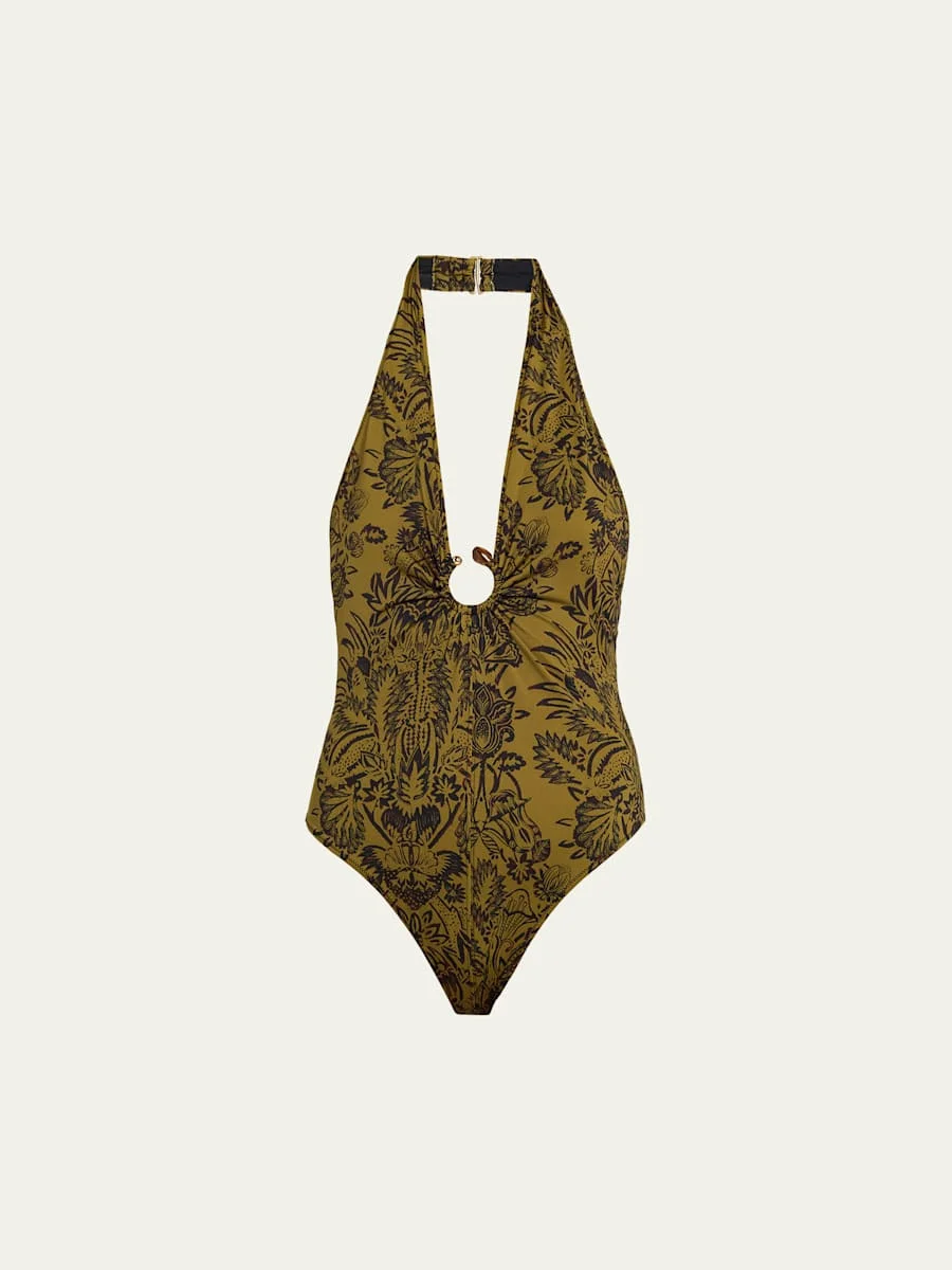 Milos Halter One-Piece Swimsuit - 1