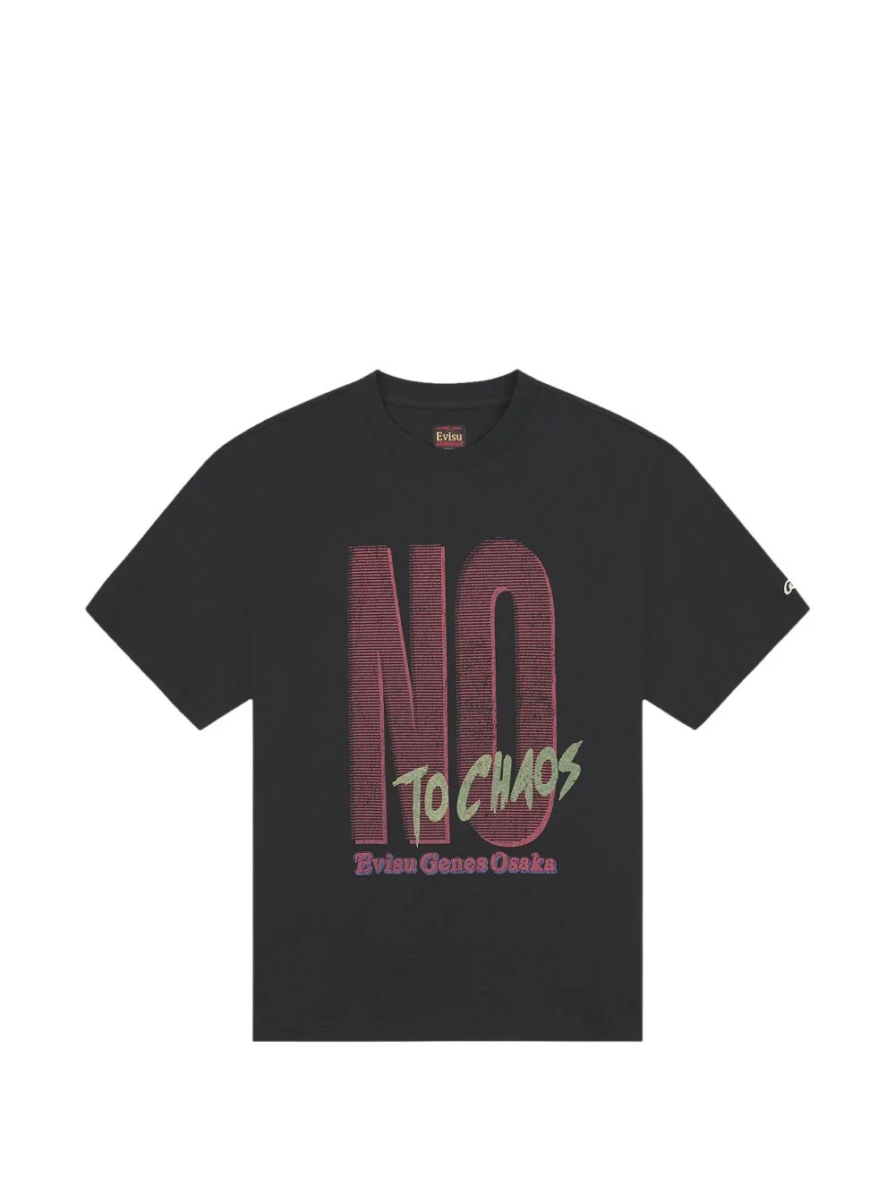 No To Chaos graphic-print T-shirt - 1