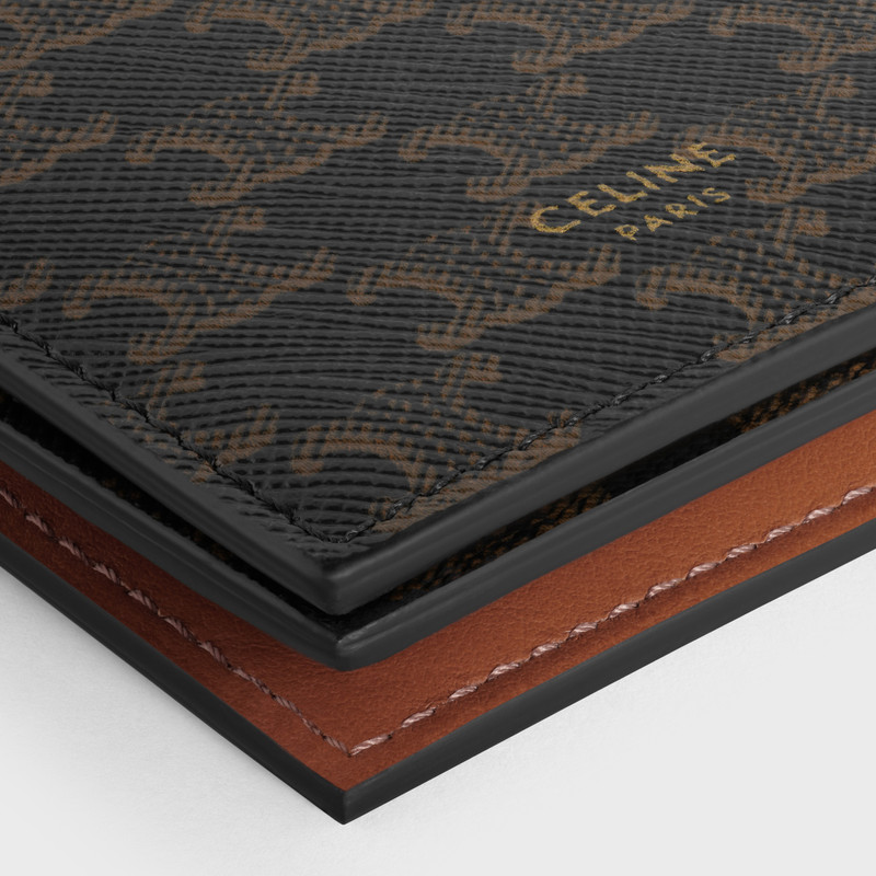 ORIGAMI CARD HOLDER IN TRIOMPHE CANVAS 5