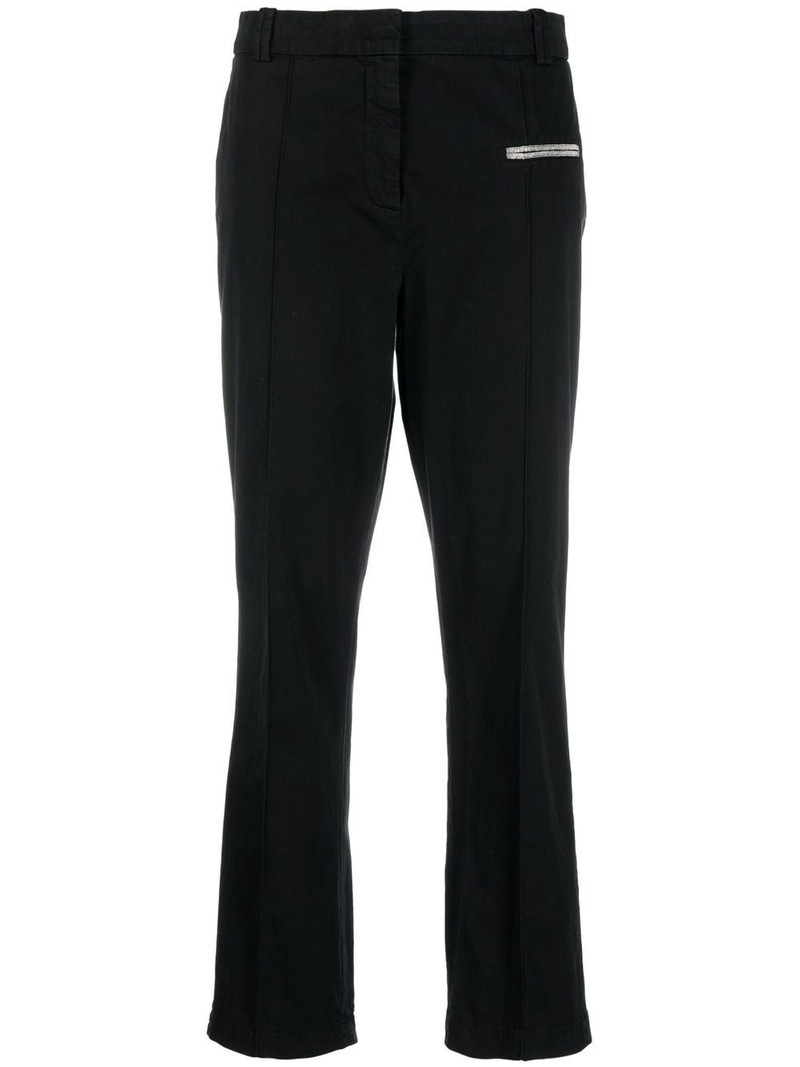 cropped tailored trousers 1
