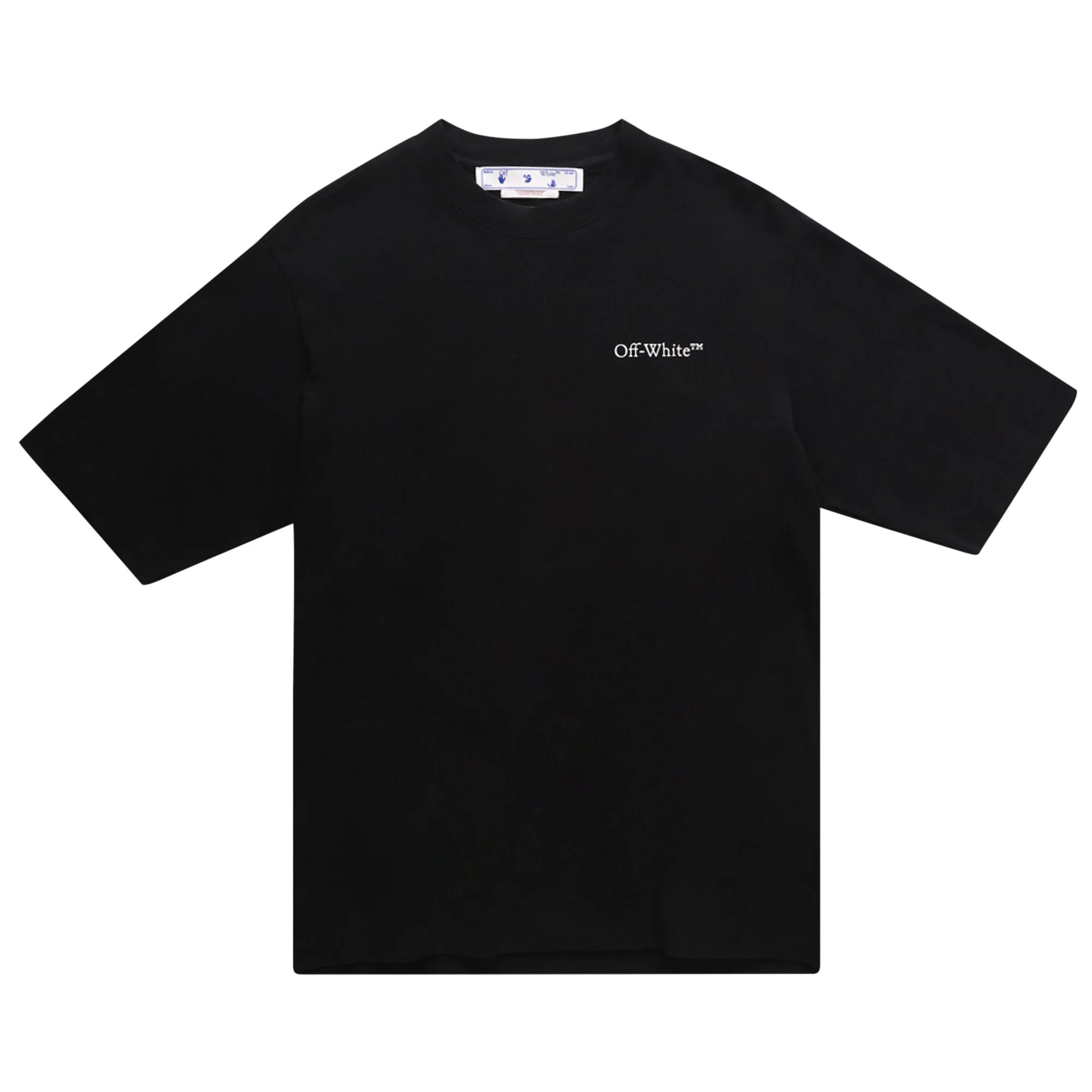Off-White Caravaggio Crowning Skate Tee 'Black/White' - 1