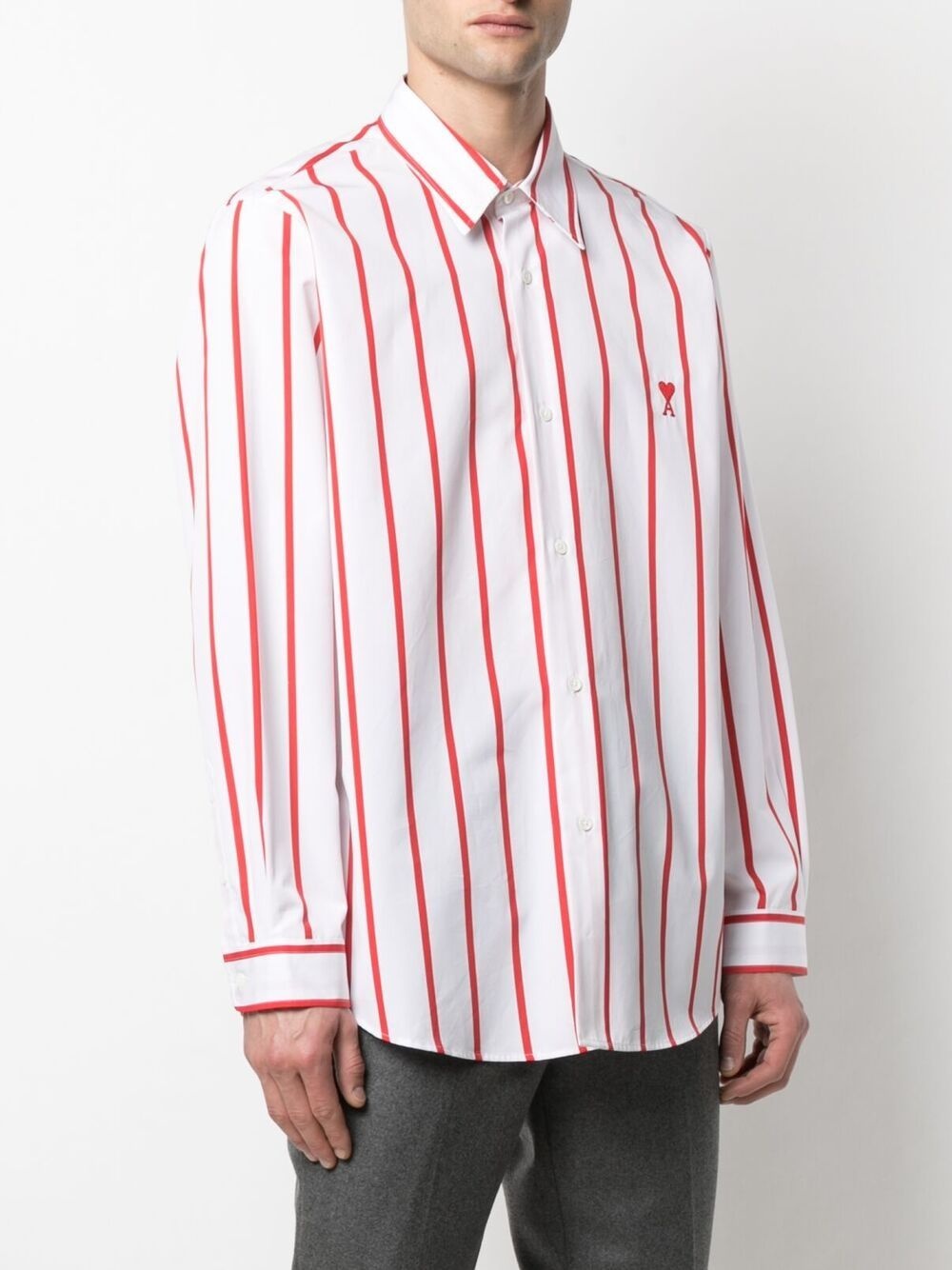 Ami de Coeur striped shirt - 3