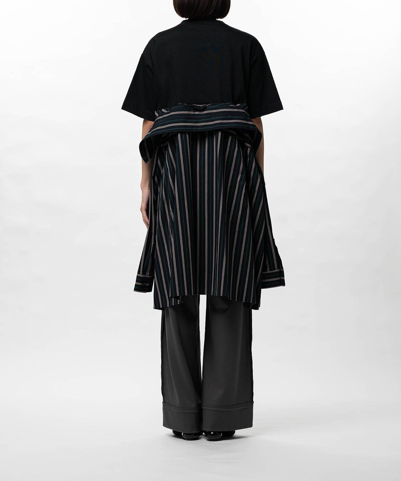 Shirt Combined T-shirt Dress 14