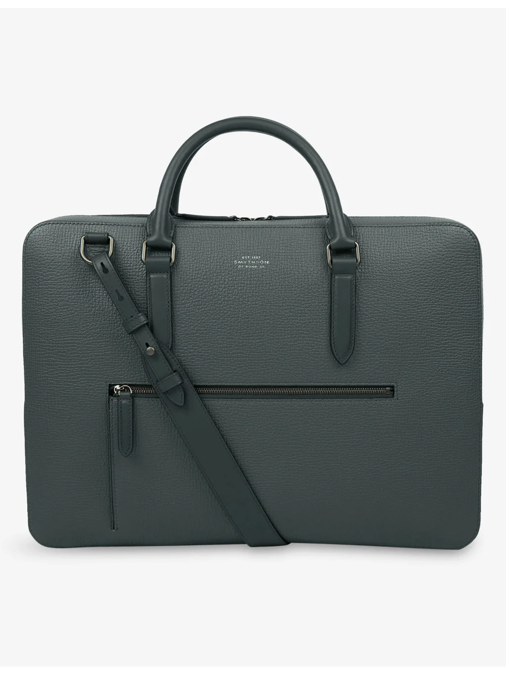 Ludlow Slim Leather Briefcase - 1