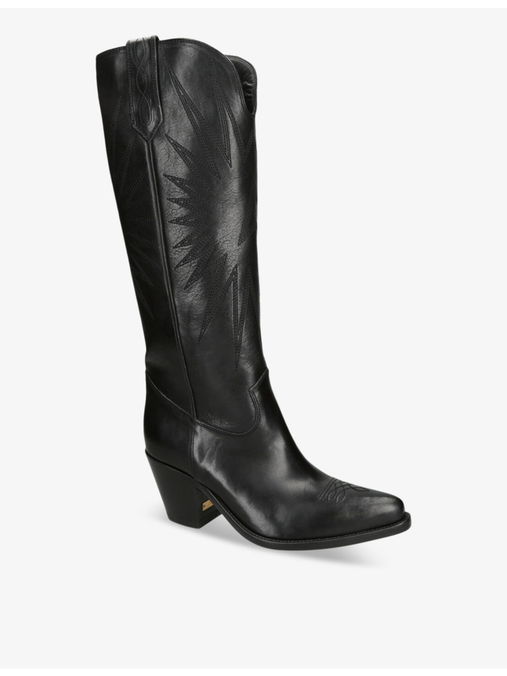 Francesca pointed-toe leather boots - 2