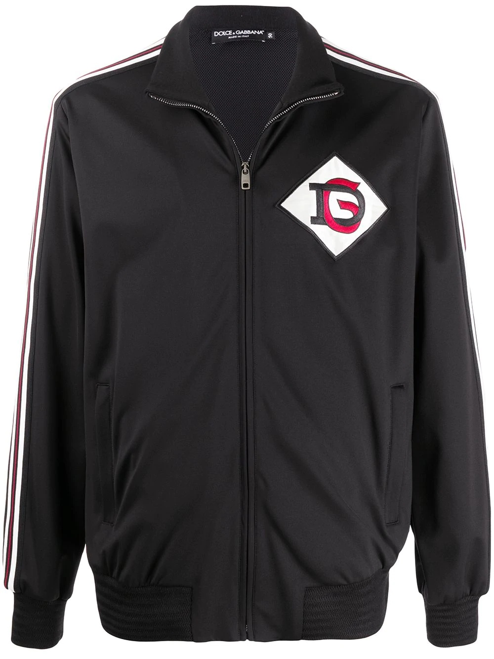 chest logo track jacket - 1