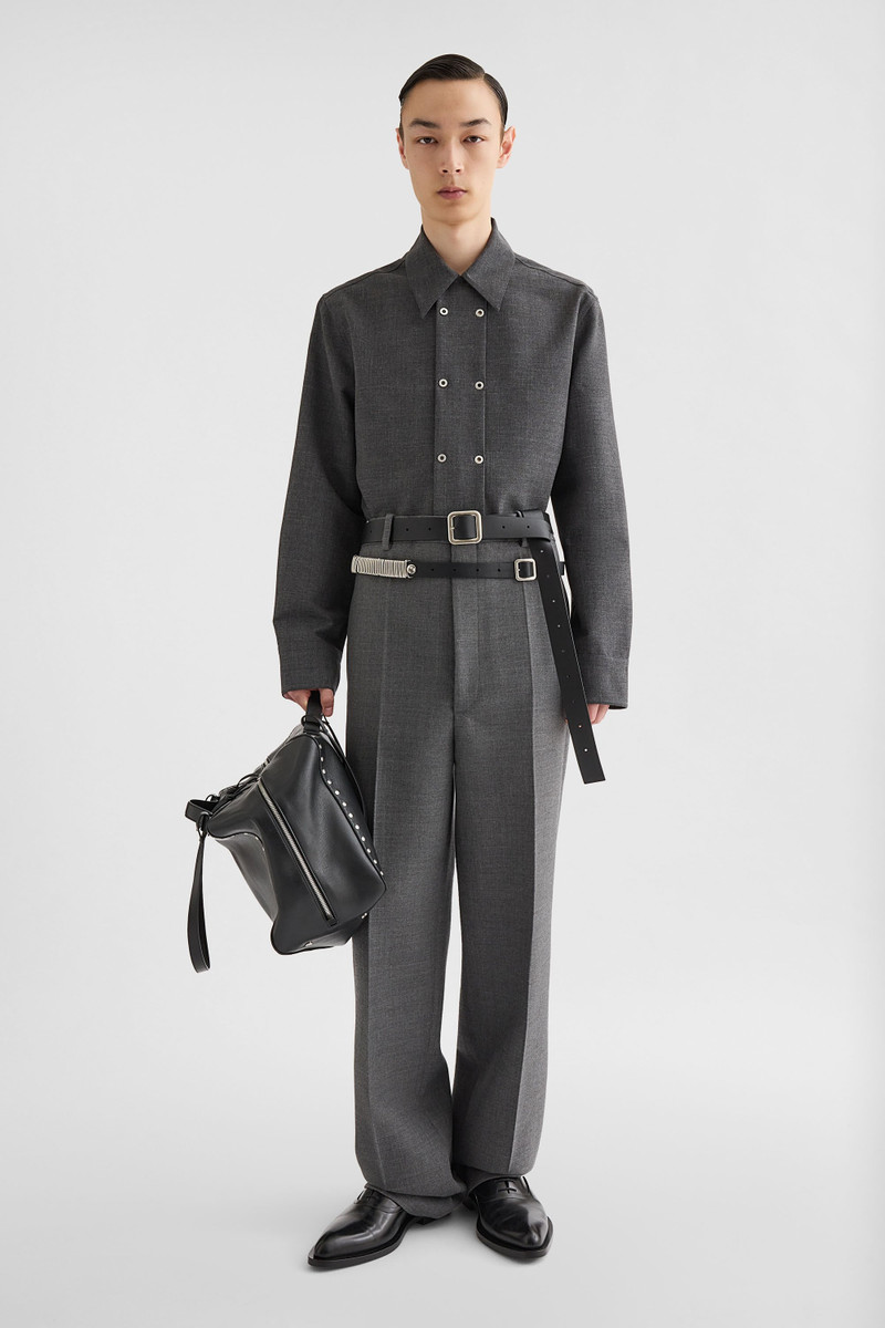 Jil Sander Melanged Wool Shirt outlook