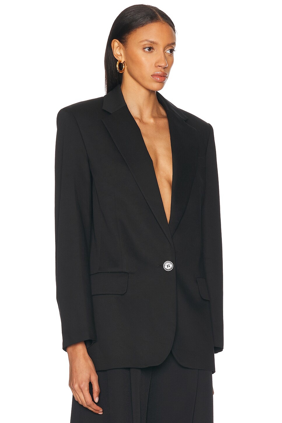 Satin Tailoring Blazer - 2