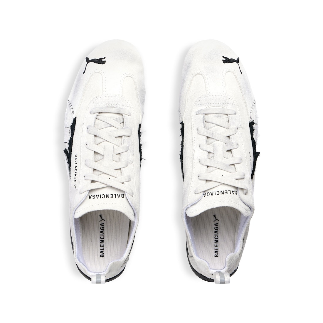 Speedcat Suede Balenciaga in White/black - 6