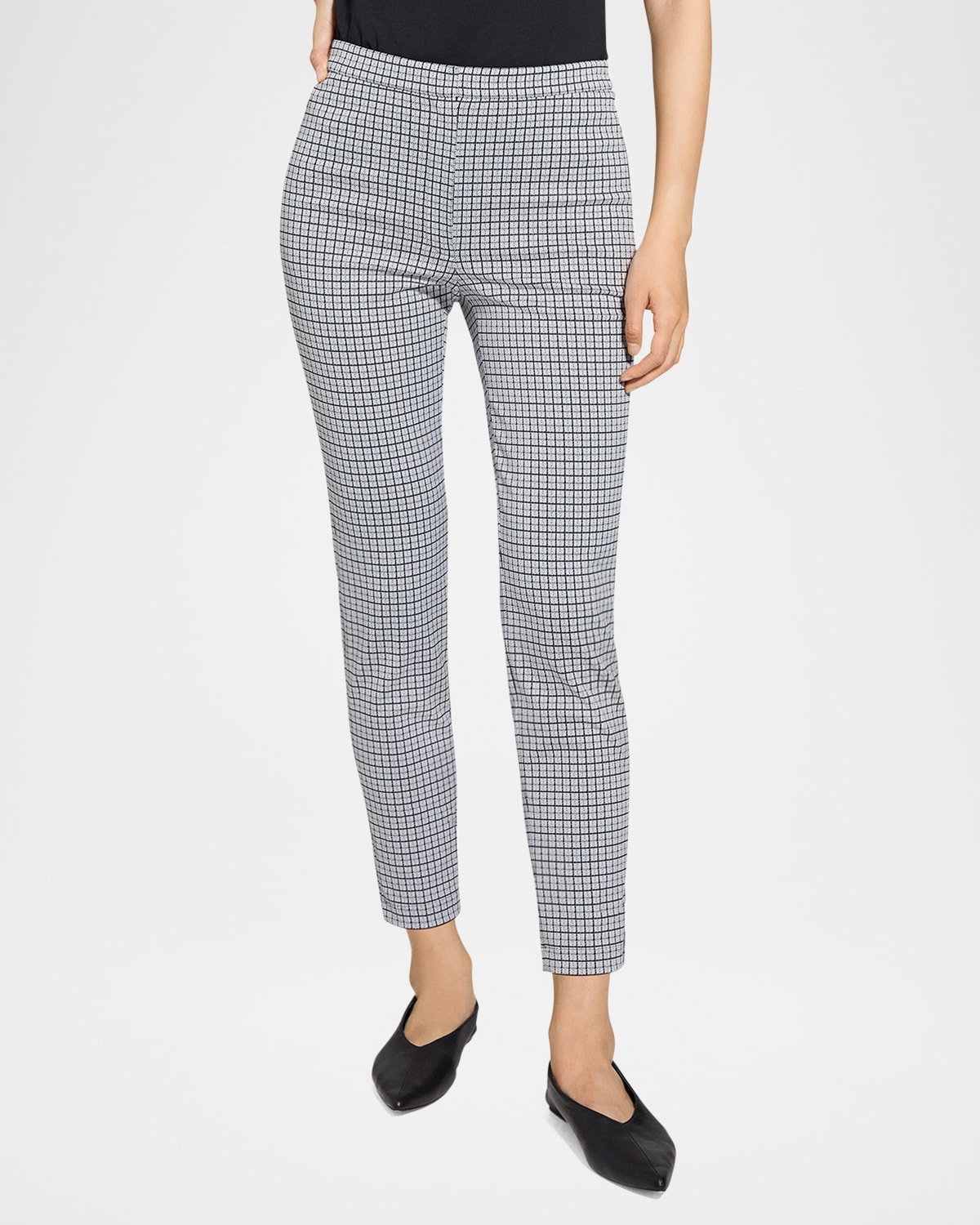 Tapered High-Rise Pants - 4