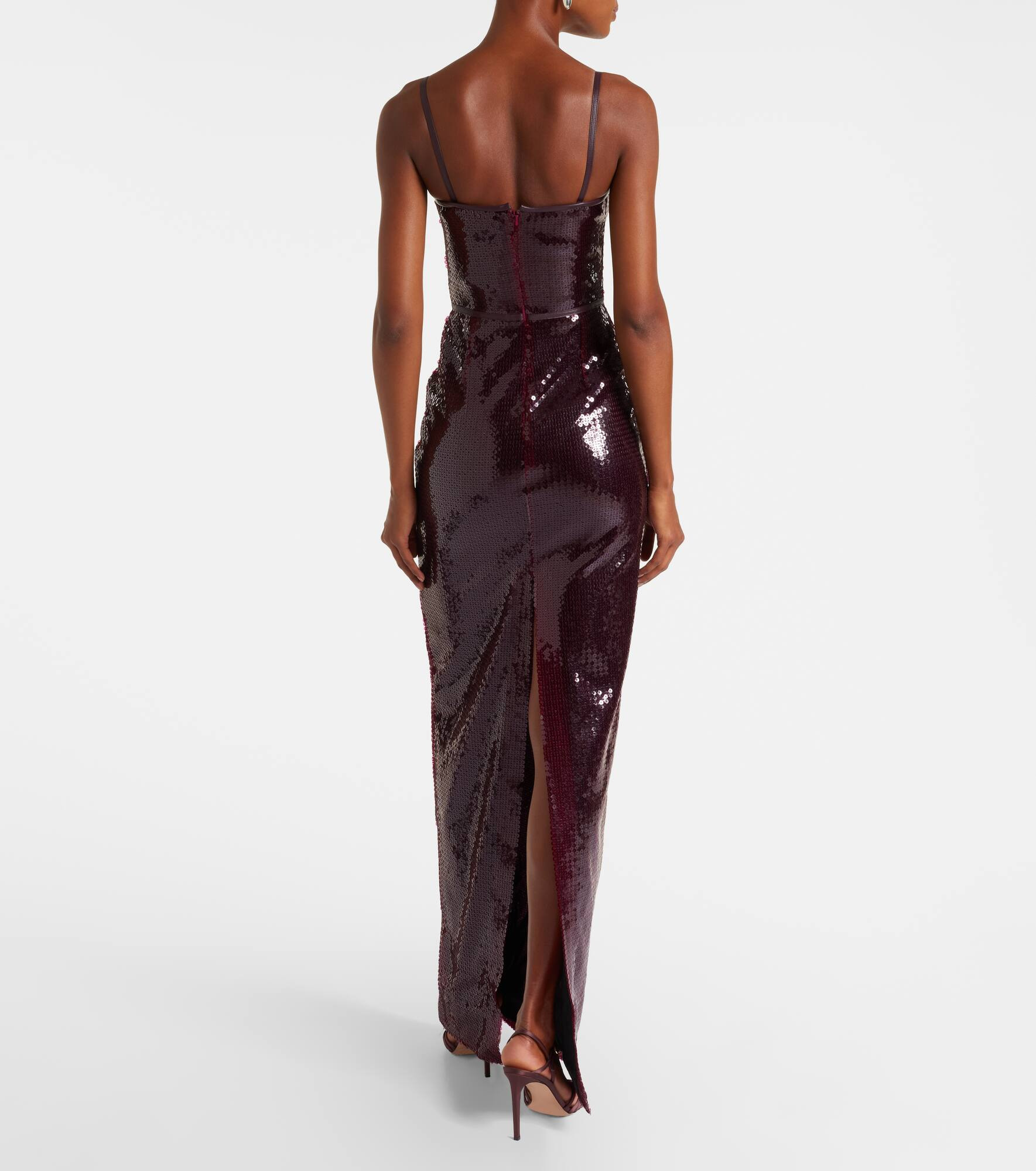 Embellished gathered gown - 3