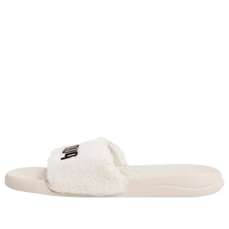 PUMA Popcat 20 White Velvet Slippers 375955-02 - 1