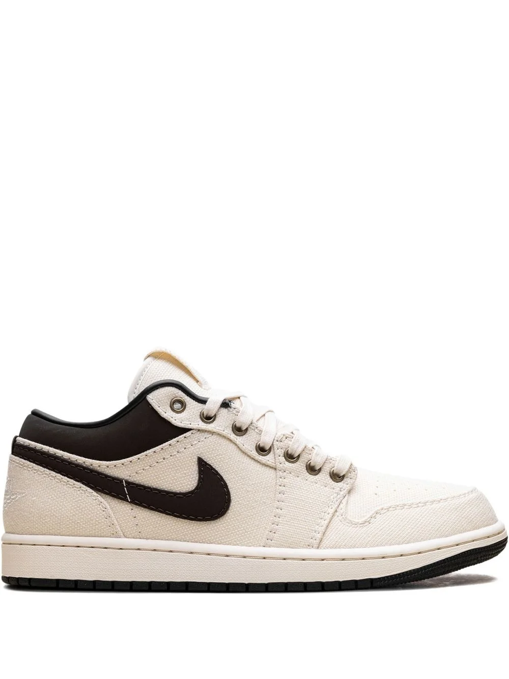 Air Jordan 1 Low Premium "Pale Ivory/Baroque Brown" sneakers - 1