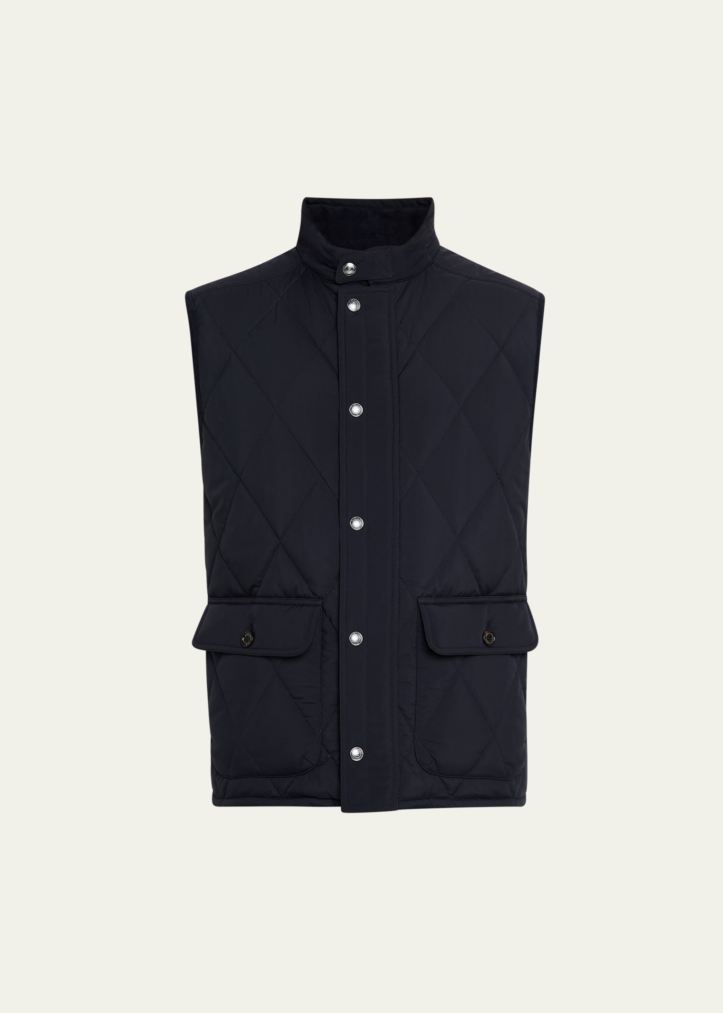 Men's Carleton Quilted Down Vest - 1