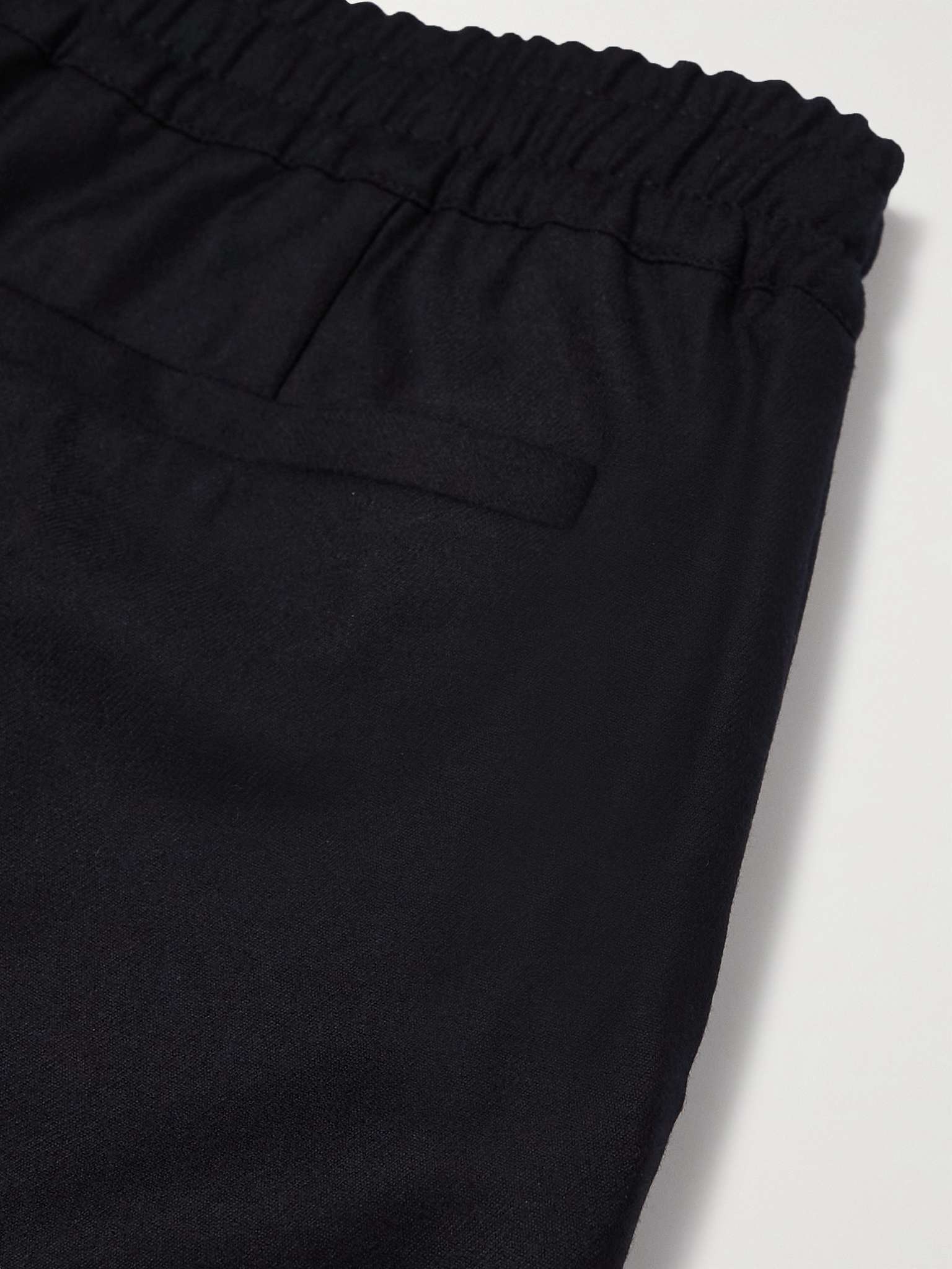 Tapered Wool and Cashmere-Blend Drawstring Trousers - 5