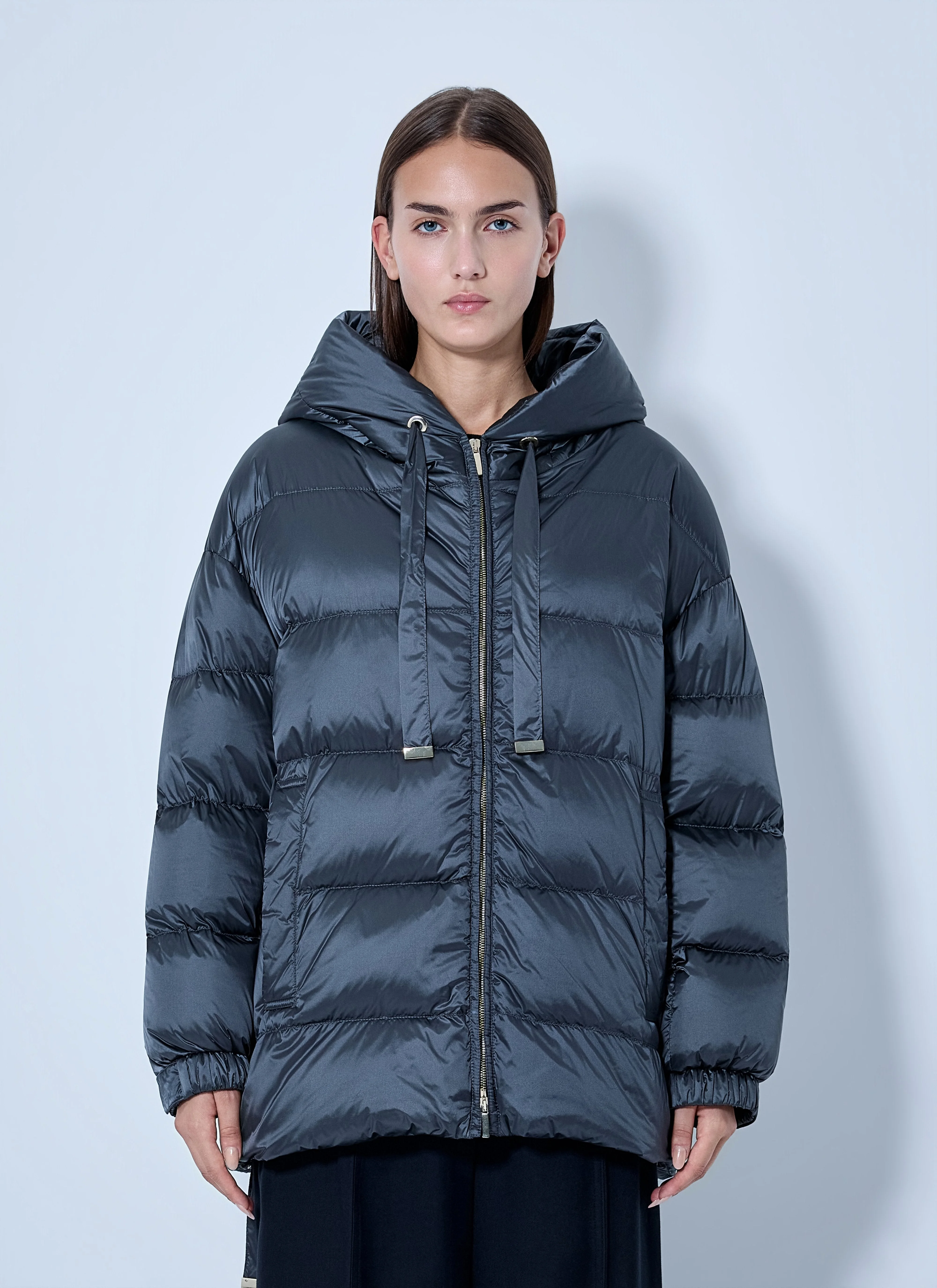 Max Mara Women Hooded Puffer Jacket - 1