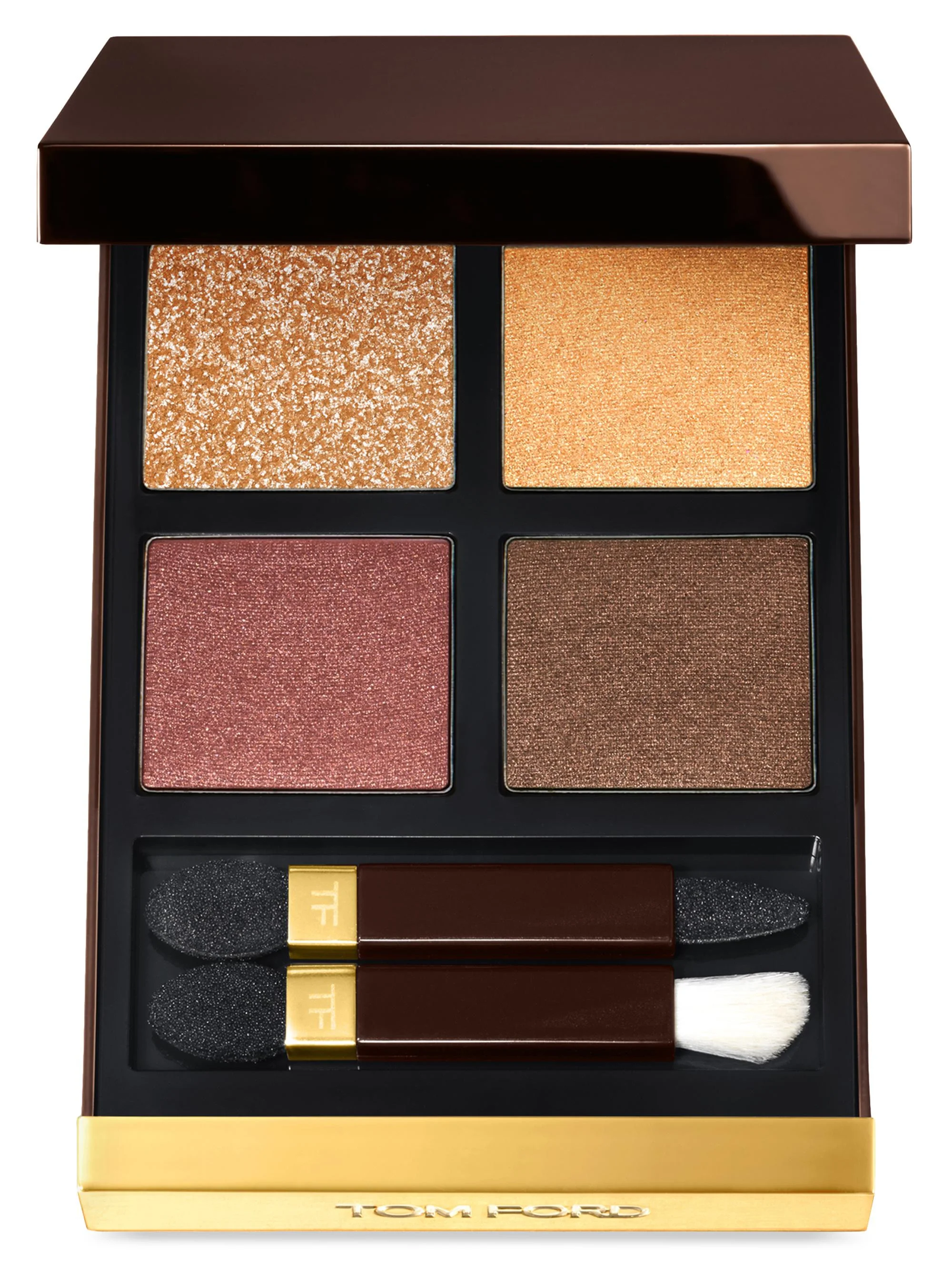 Women's Eye Color Quad Eyeshadow Palette - Leopard Sun - 1