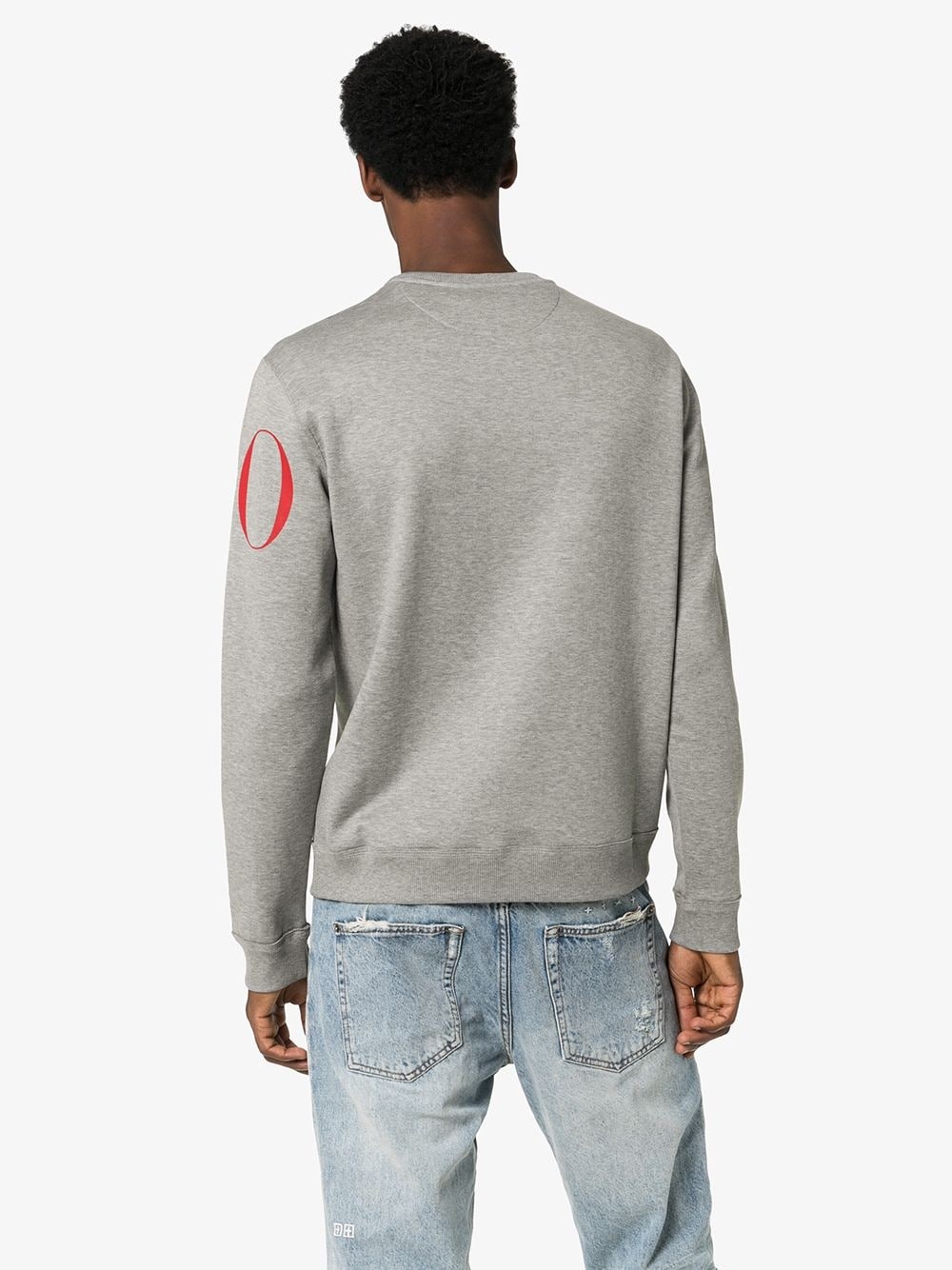 logo-print crewneck sweatshirt - 4