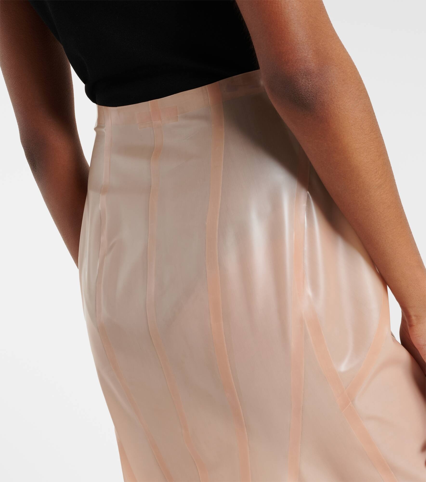 High-rise pencil skirt - 6