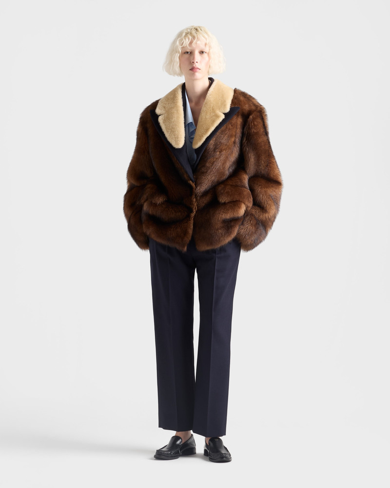 Prada Shearling jacket outlook