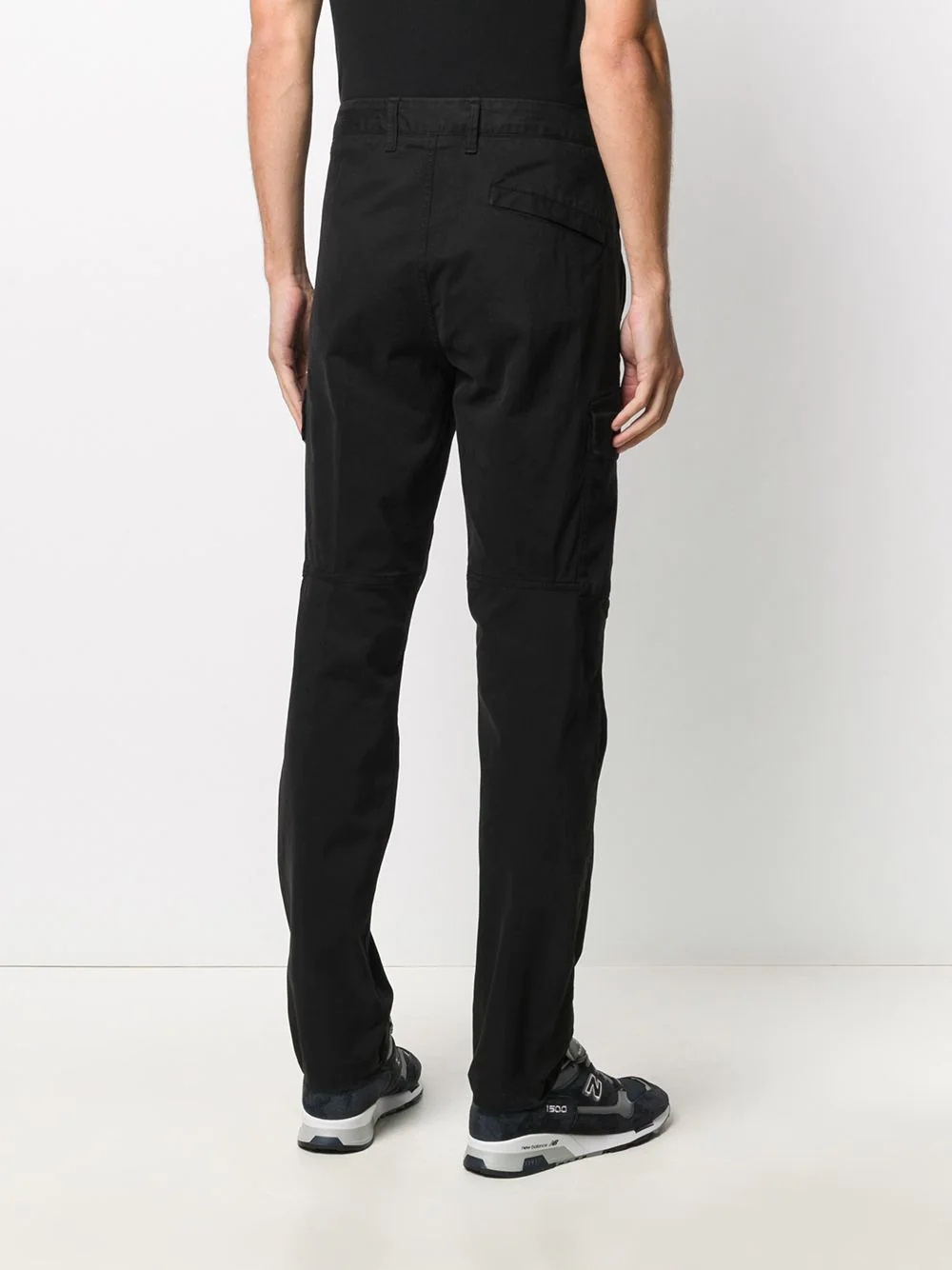 straight-leg cargo trousers - 4