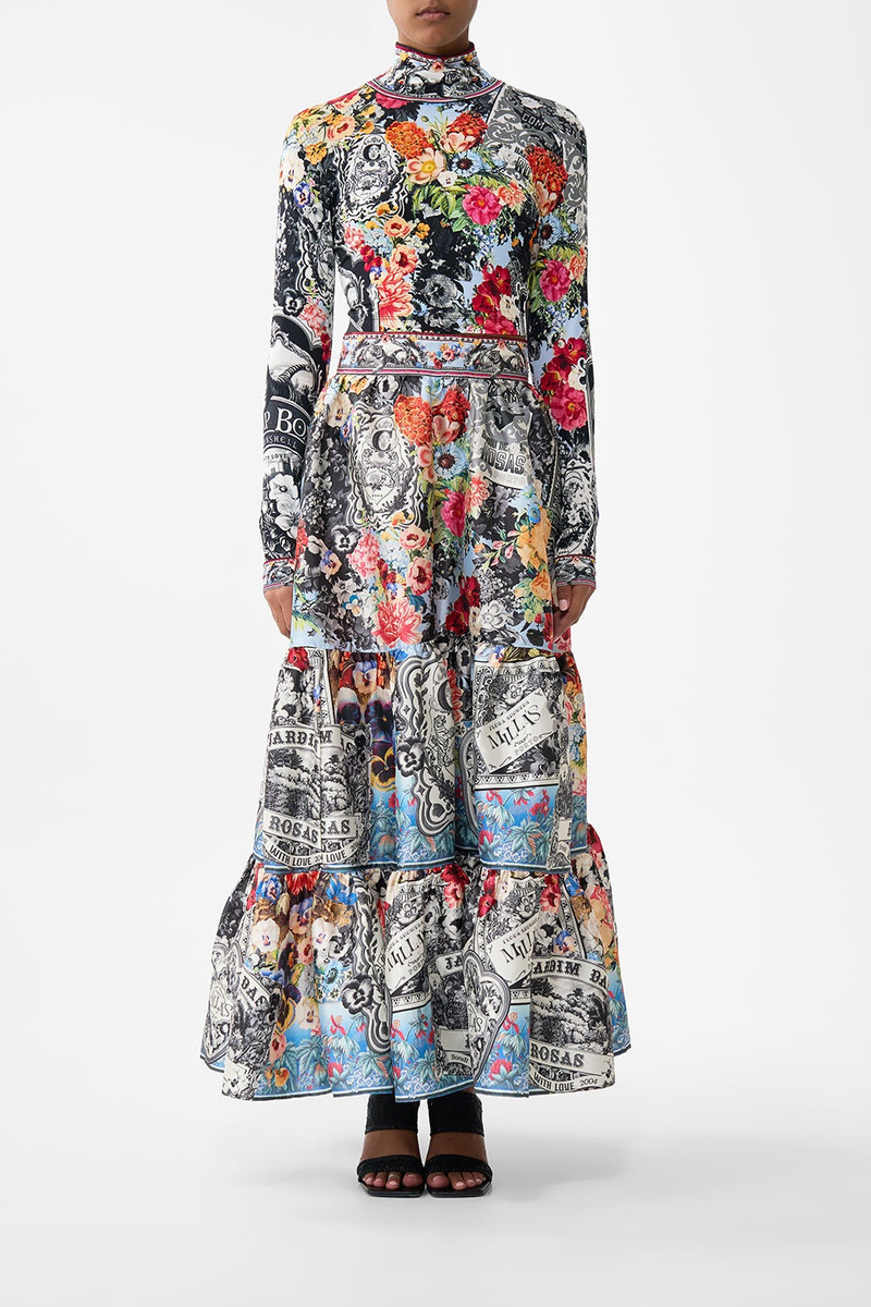 CAMILLA CROPPED JERSEY TURTLENECK outlook