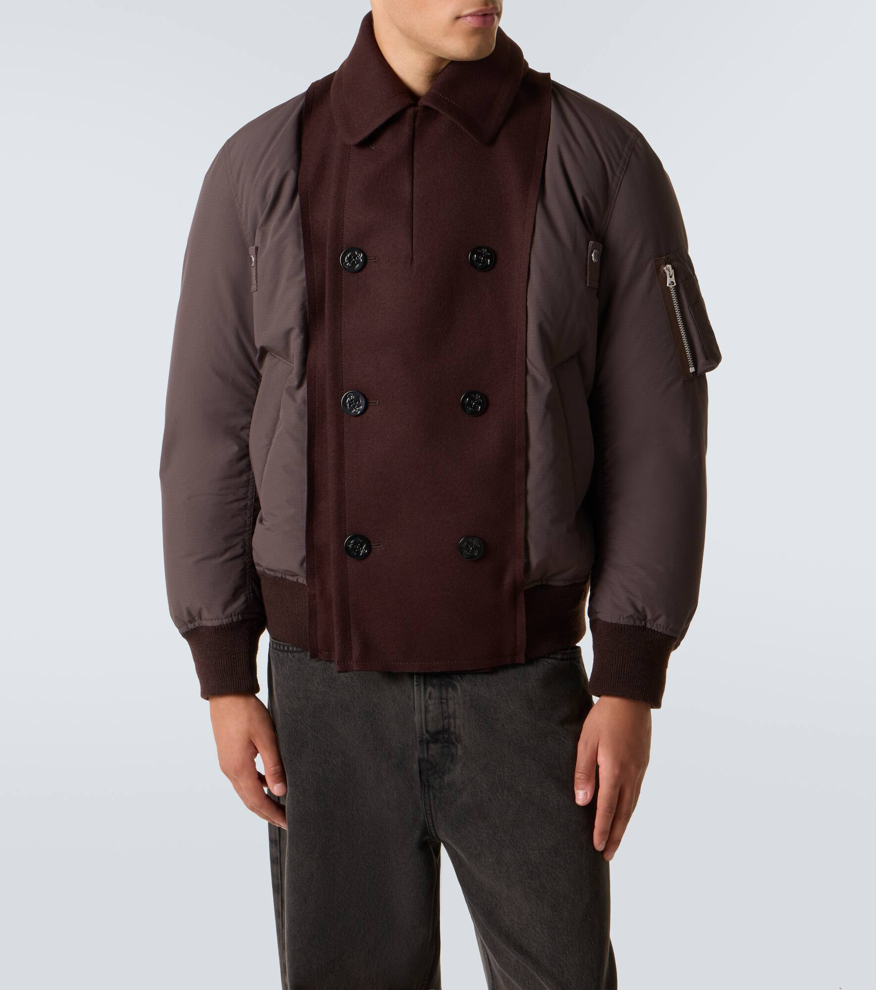 Wool puffer jacket - 3