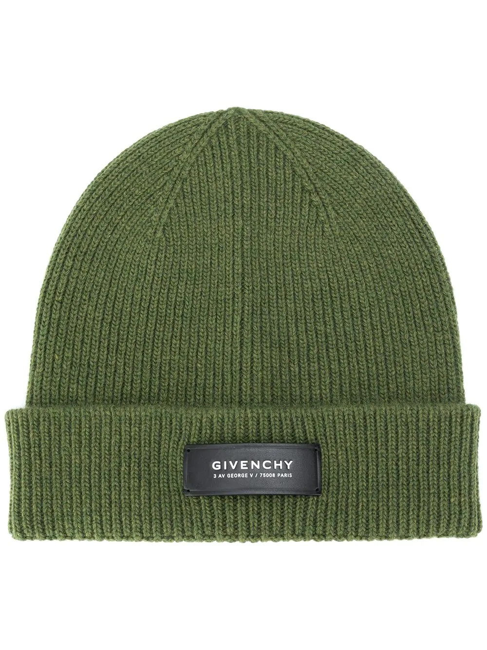 logo-patch beanie - 1