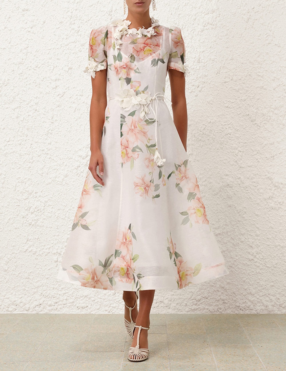 Natura Liftoff Flower Midi Dress - 3