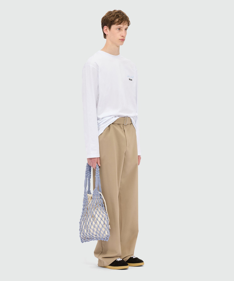 T-shirt with Luke Edward Hall x MSGM graphics 4