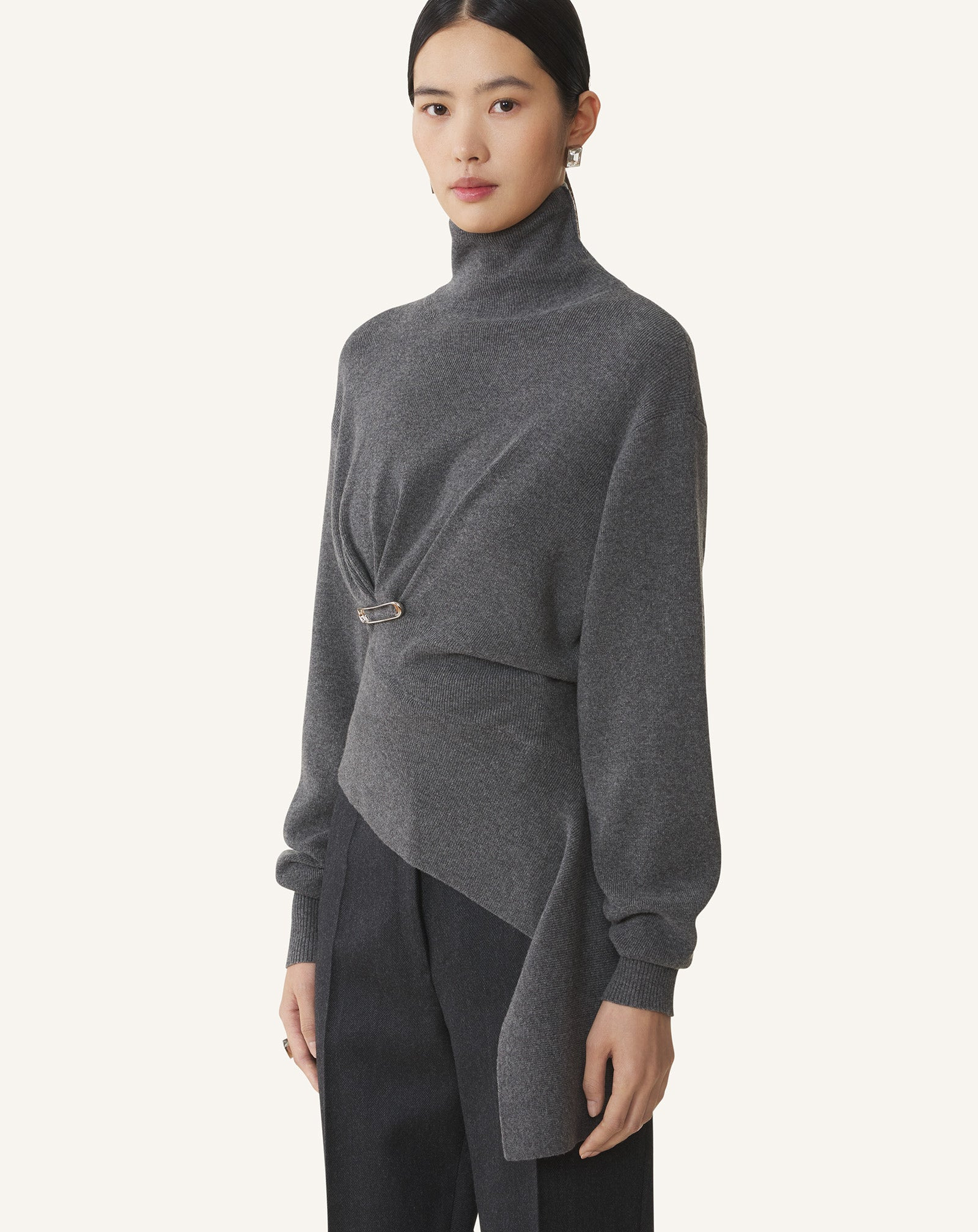 WOOL AND CASHMERE SWEATER - 3