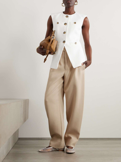 VERONICA BEARD Tamara cotton-blend piqué vest outlook