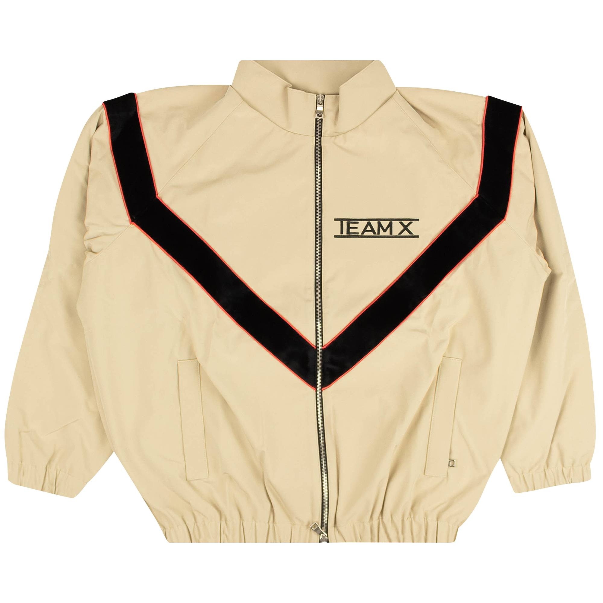 Just Don Team X Army Zip Up Track Jacket 'Tan' - 1