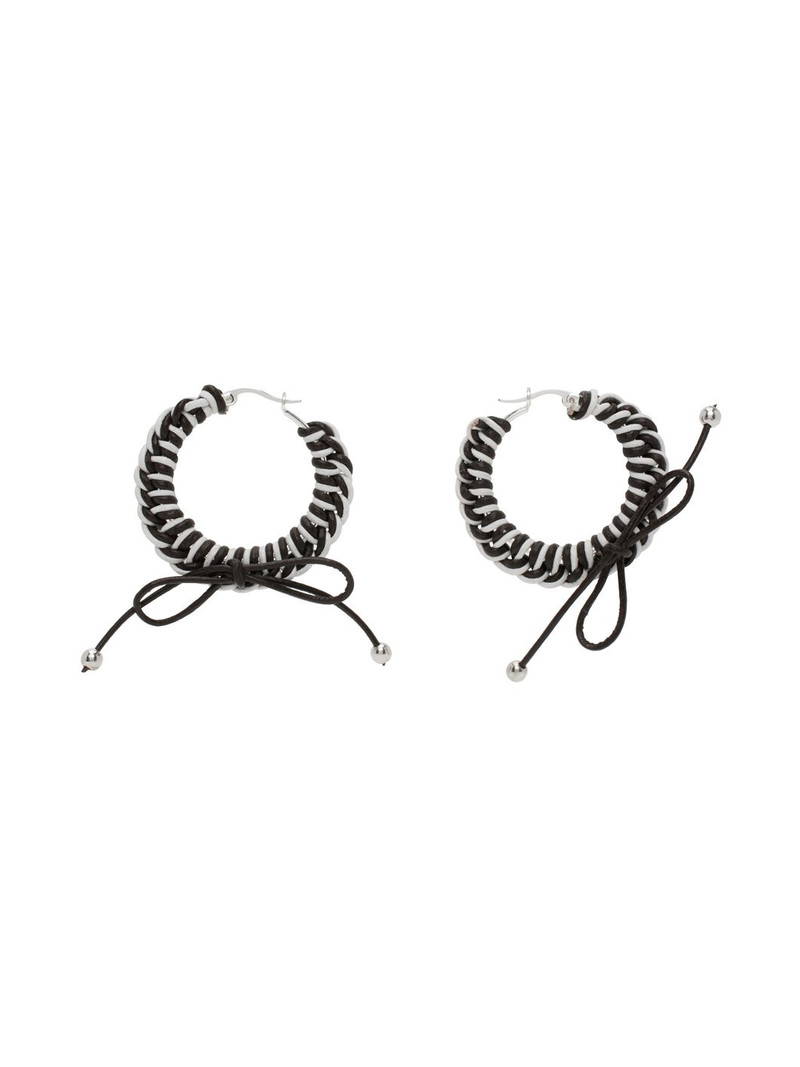Black & White Nimbus Mini Hoops 1